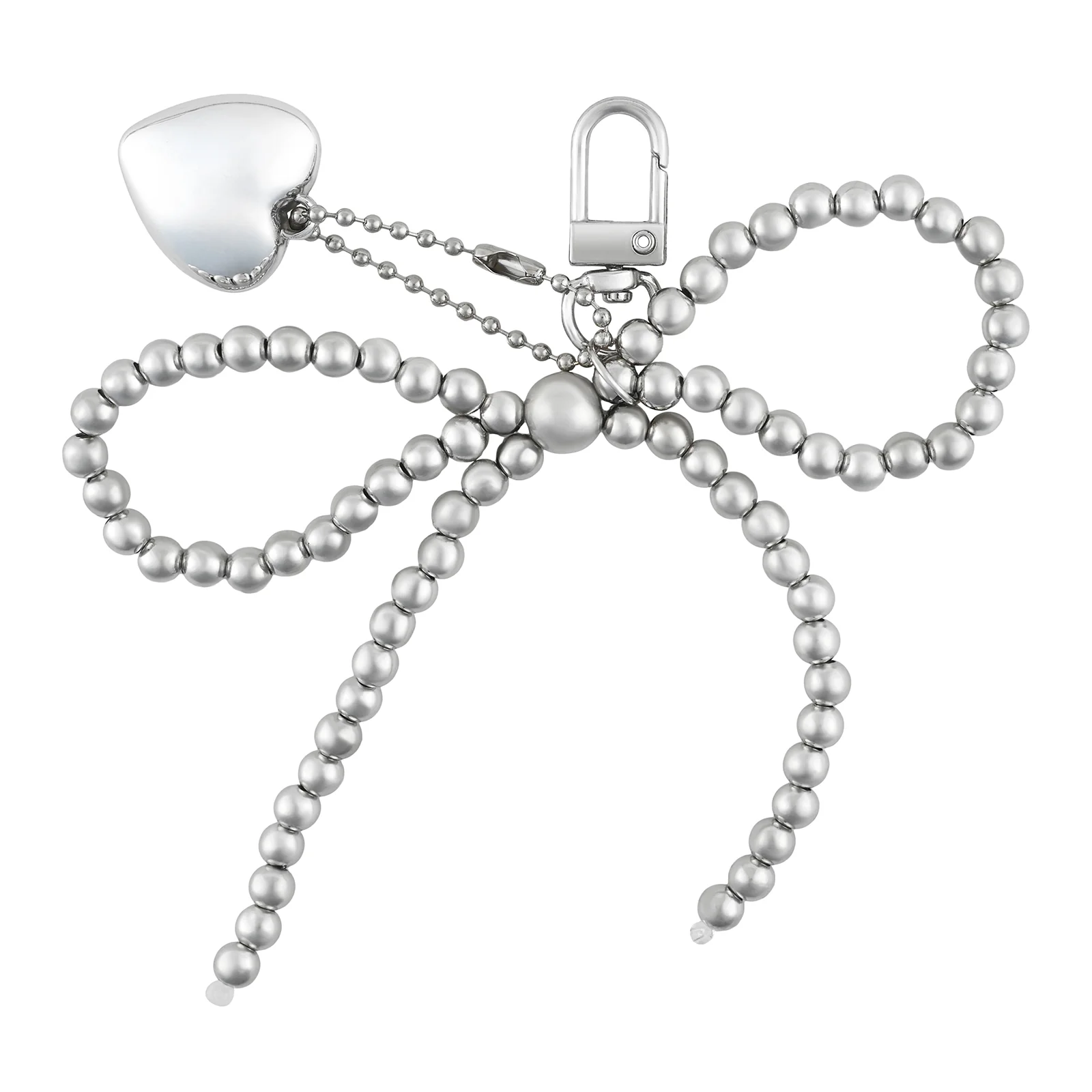 A Bow-Crush Silver Bag Charm - Image 4