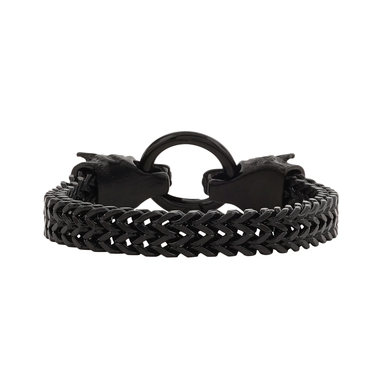 Acacius Black Men's Watch Bracelet Stack - Image 5