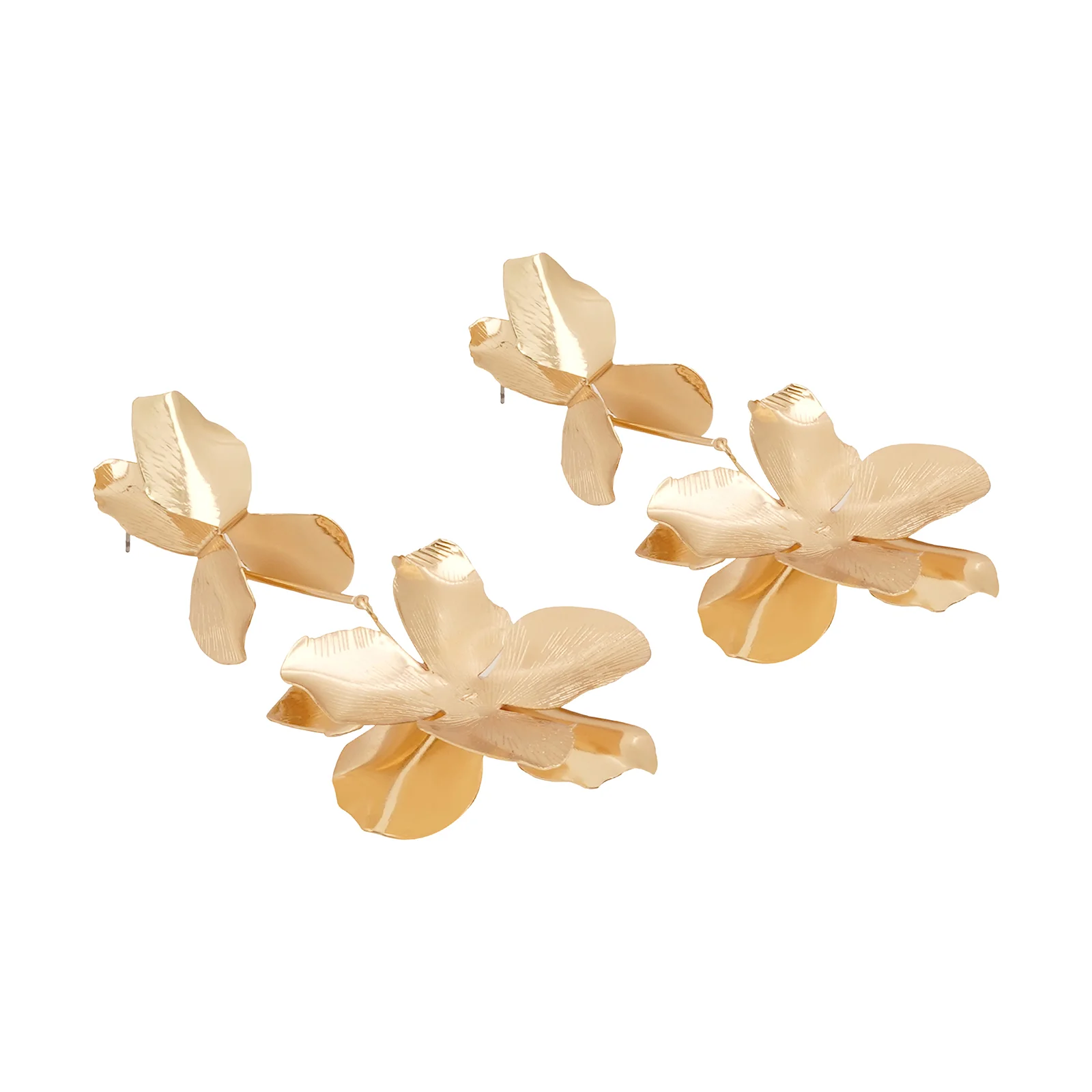 Aconitum Gold Earrings - Image 4