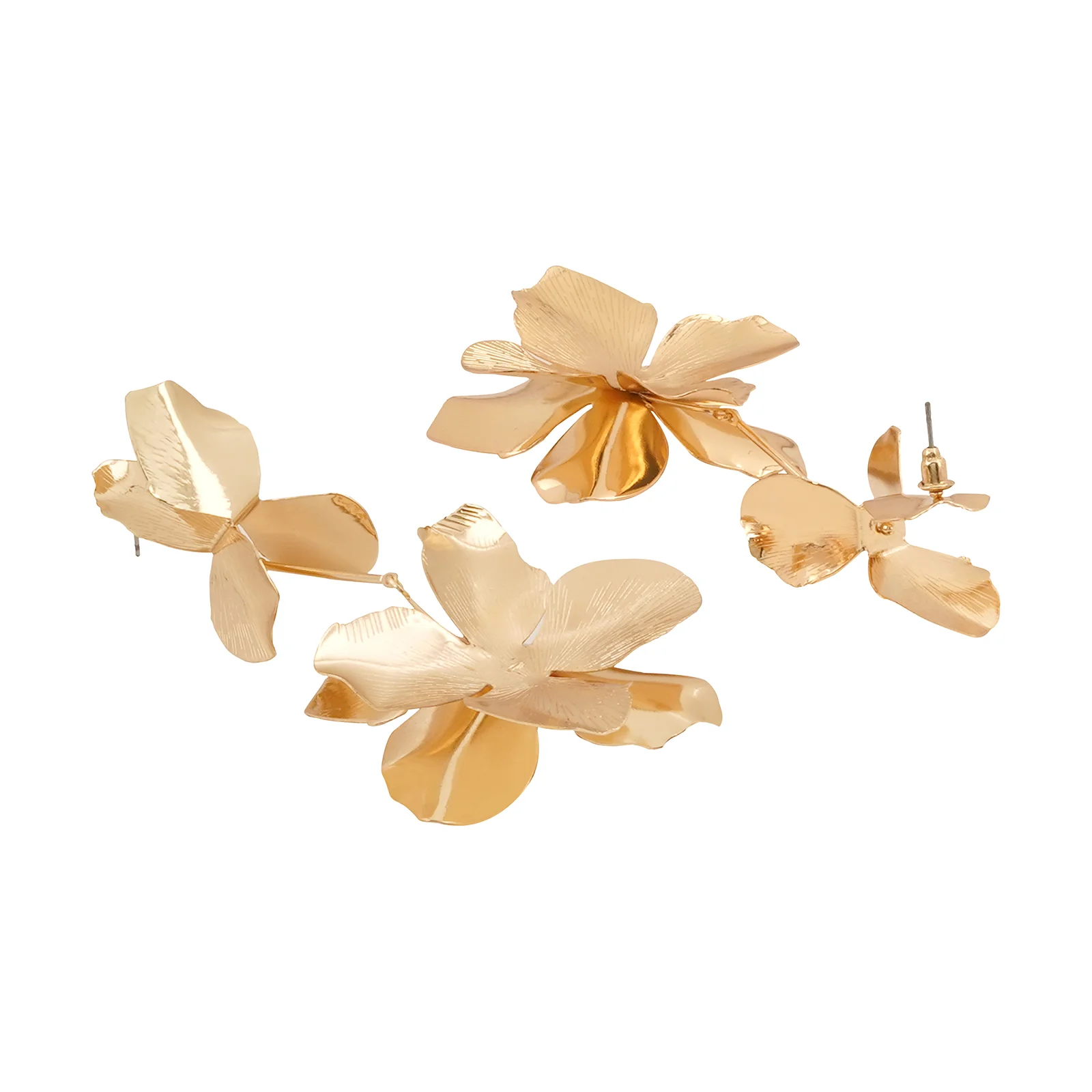 Aconitum Gold Earrings - Image 5