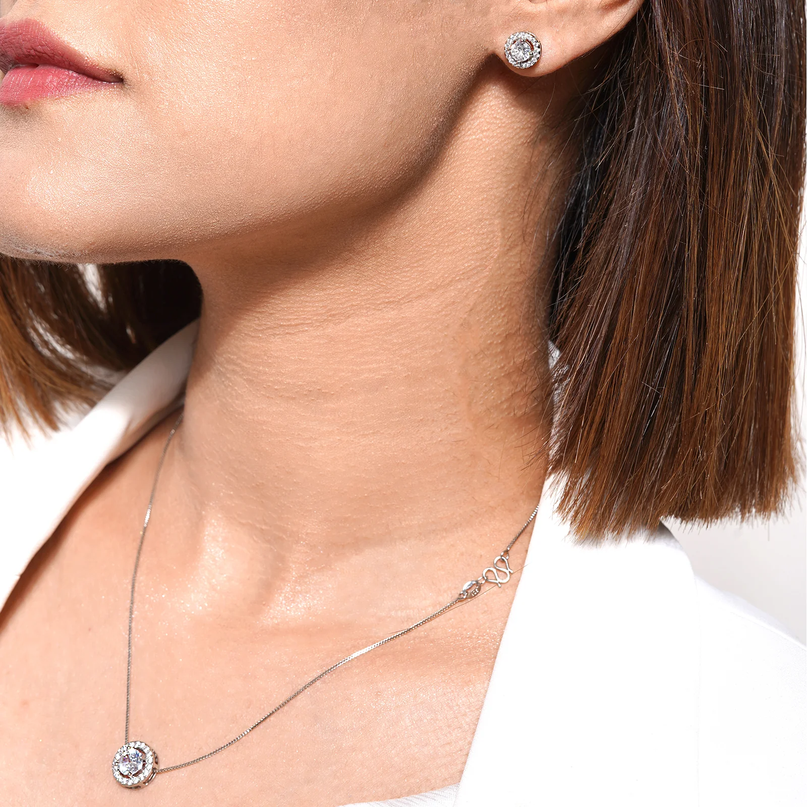 Ada Silver Jewellery Set - Image 2