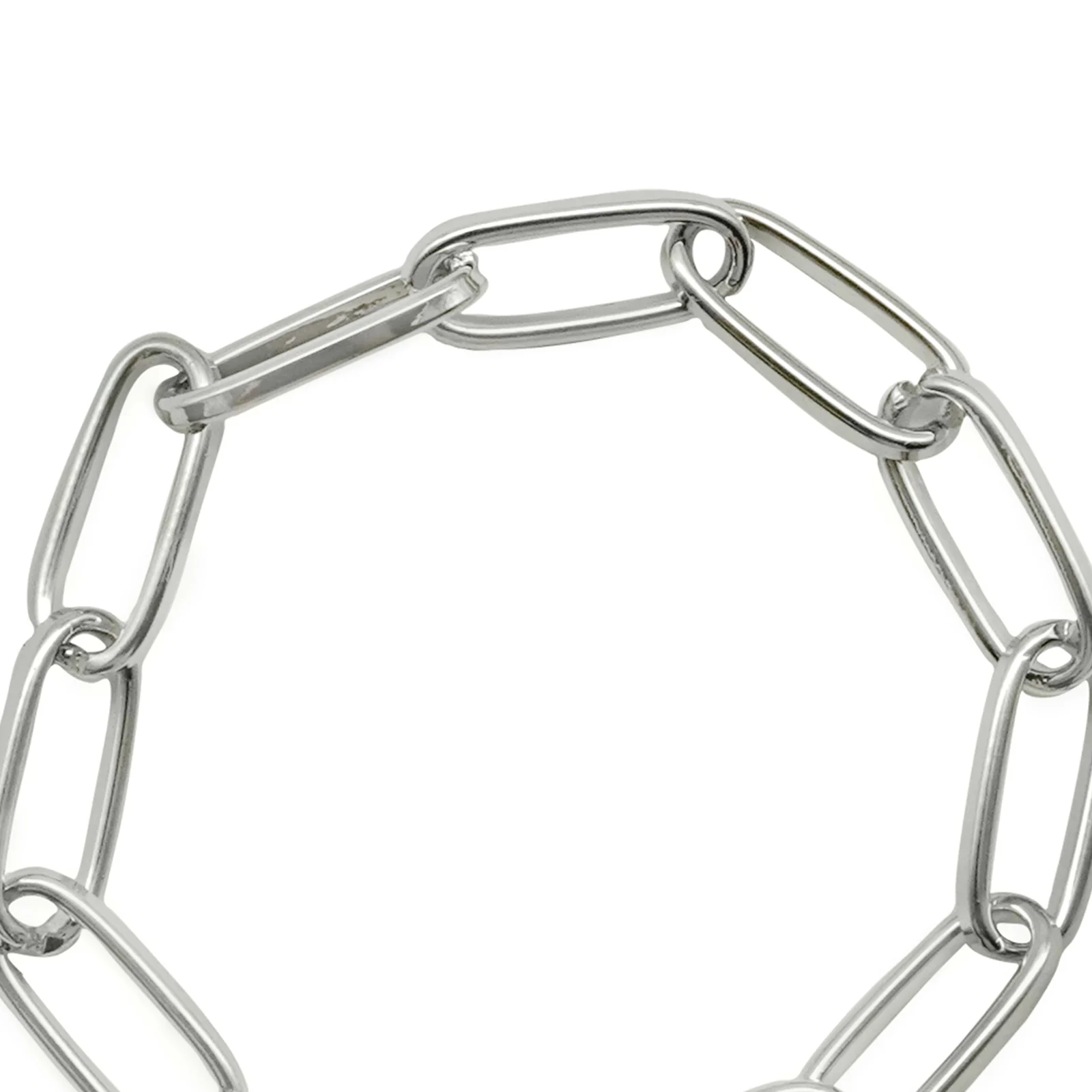 Adored Chain Link Silver Bracelet - Image 6