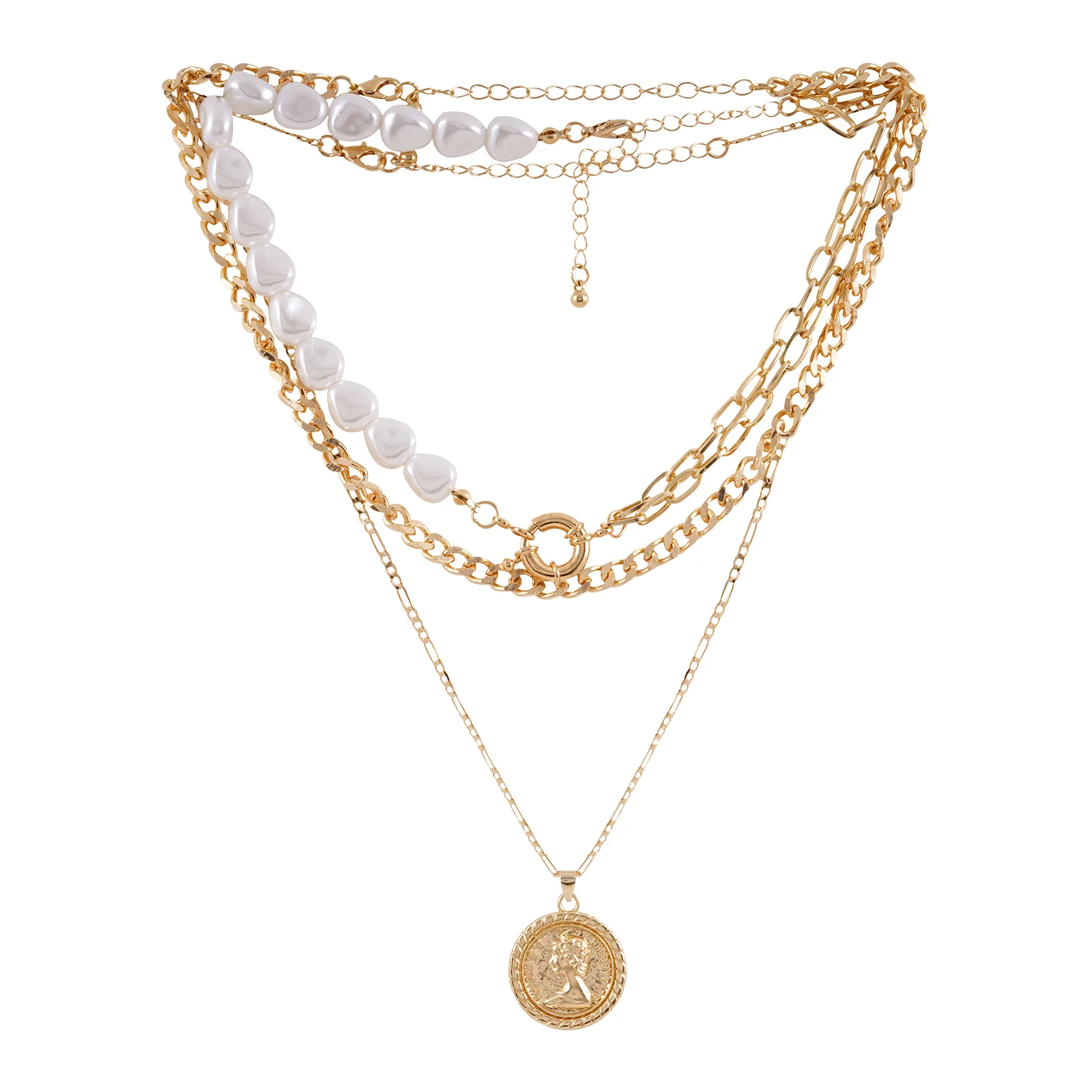 Aella Gold Necklace Set - Image 3