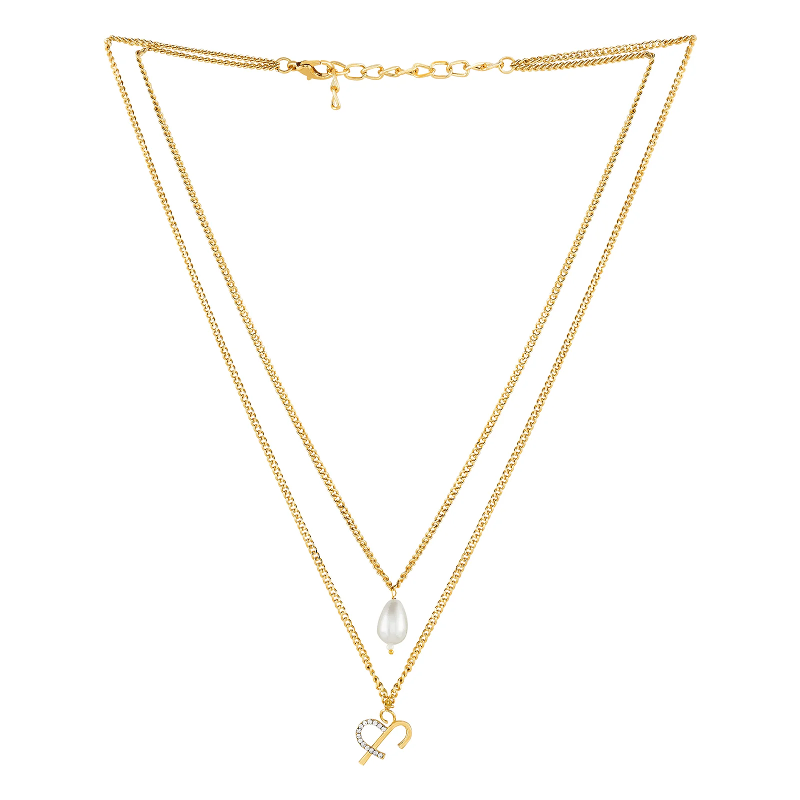 Aetheria Monogram Gold Necklace - Image 3