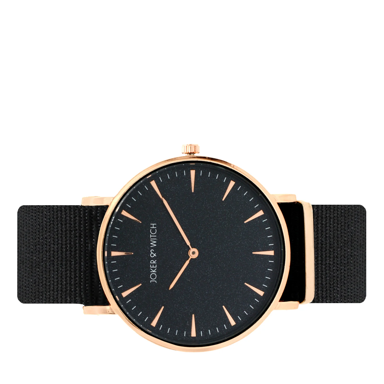 Aimee Black Large Dial Nato Strap Men's Watch - Image 5