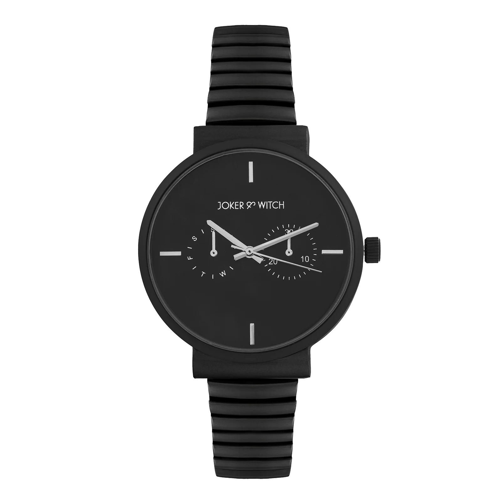 Airo Black Medium Dial Linked Chain Strap Women's Watch - Image 3