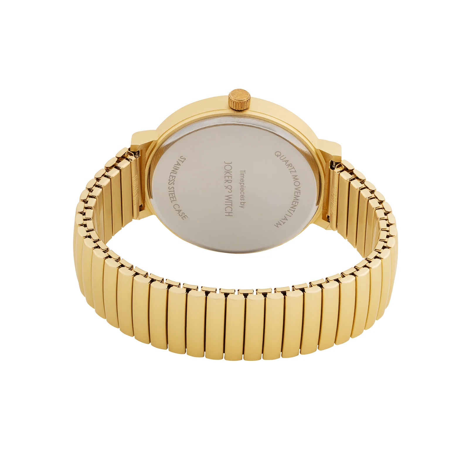 Airo Gold Large Dial Linked Chain Strap Unisex Watch - Image 6