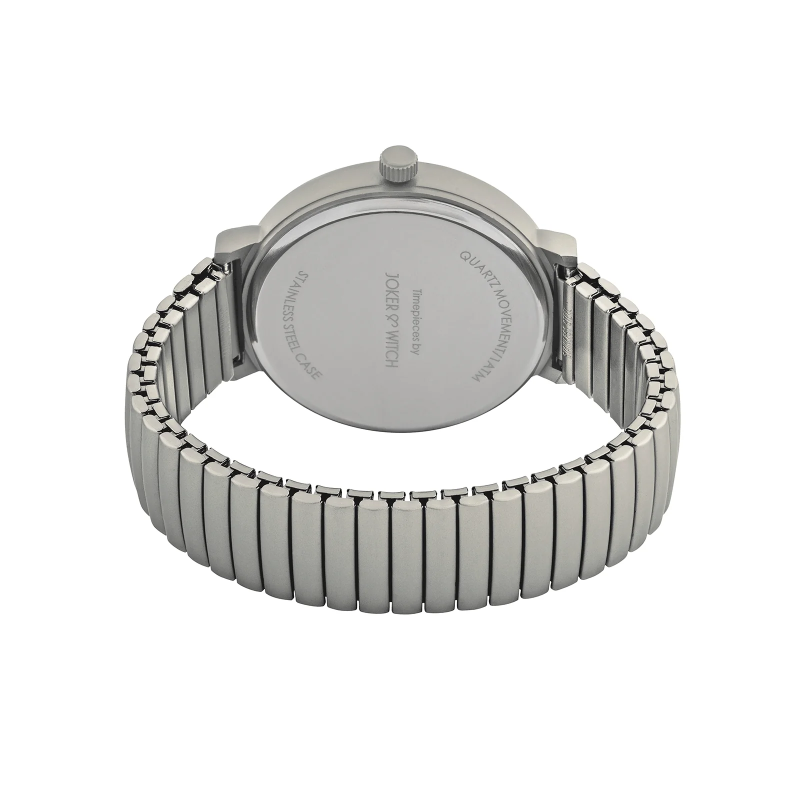 Airo Grey Large Dial Linked Chain Strap Unisex Watch - Image 6