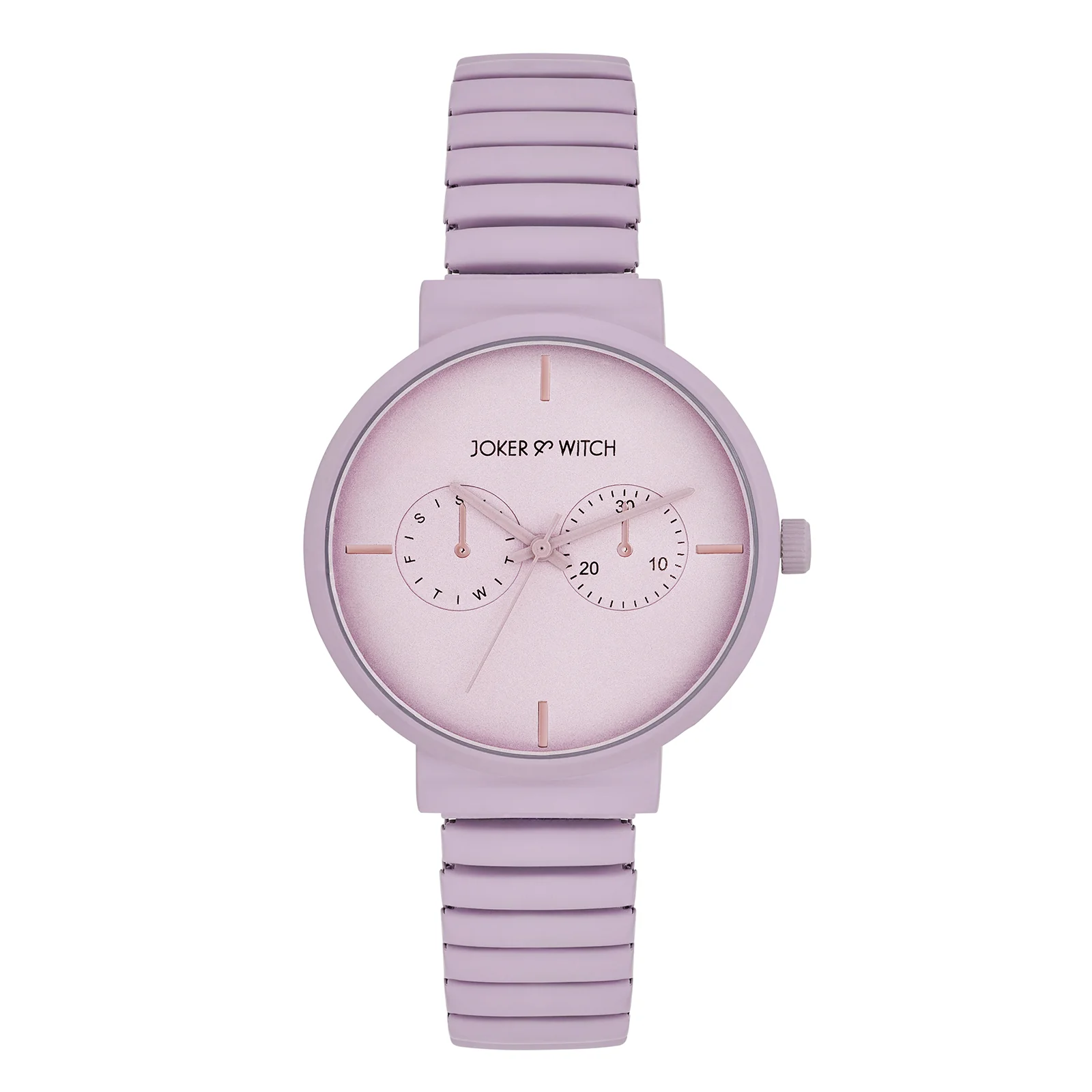 Airo Lavendar Medium Dial Linked Chain Strap Women's Watch - Image 3
