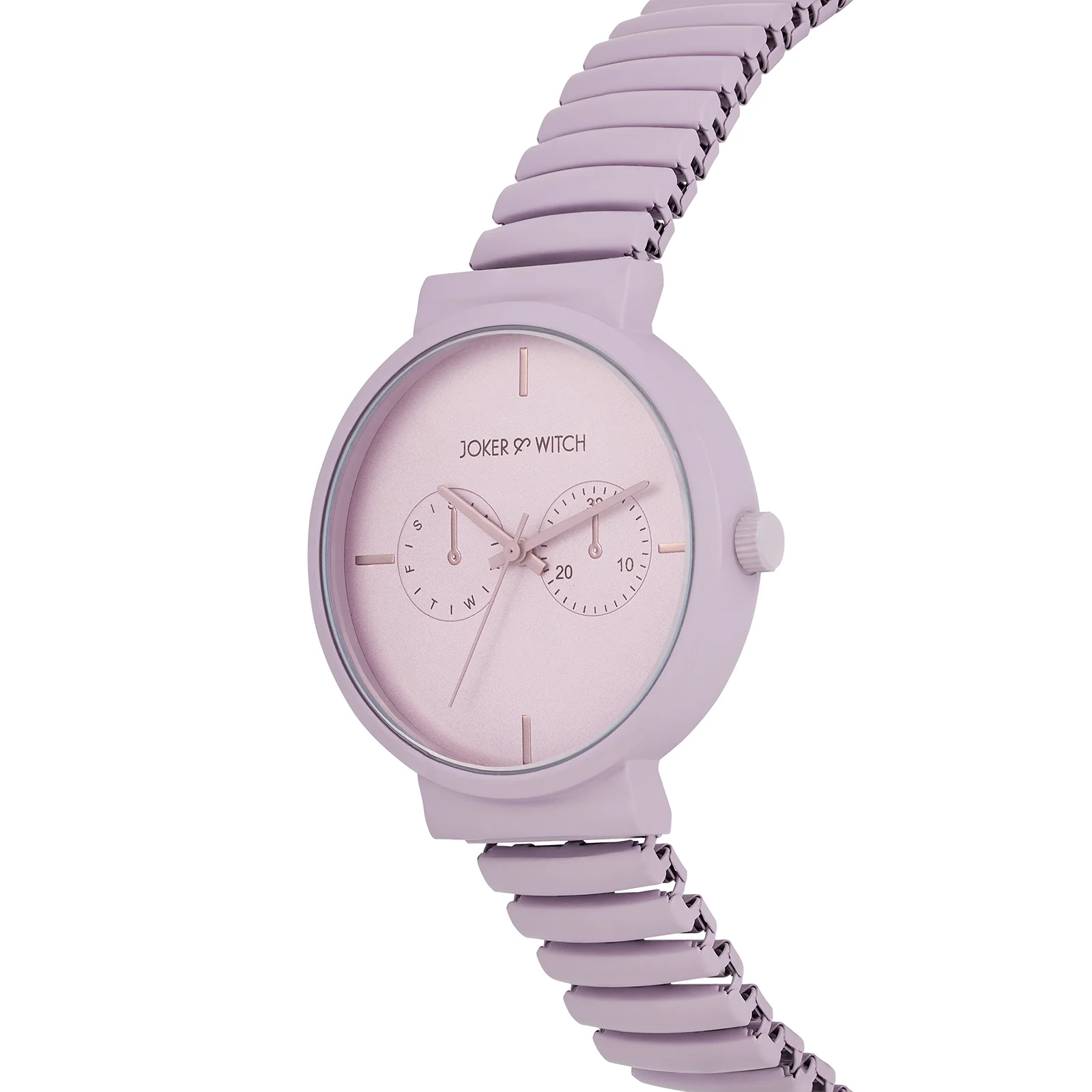 Airo Lavendar Medium Dial Linked Chain Strap Women's Watch - Image 4