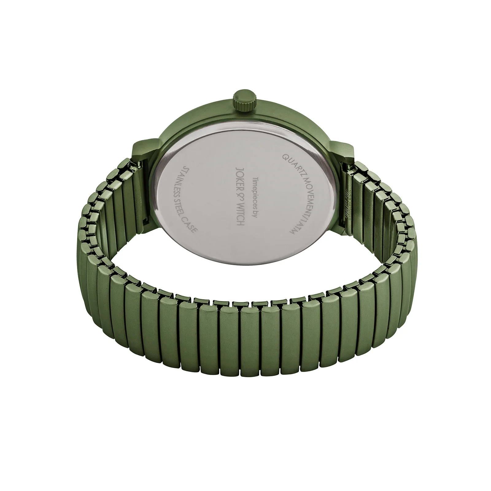 Airo Olive Large Dial Linked Chain Strap Unisex Watch - Image 6