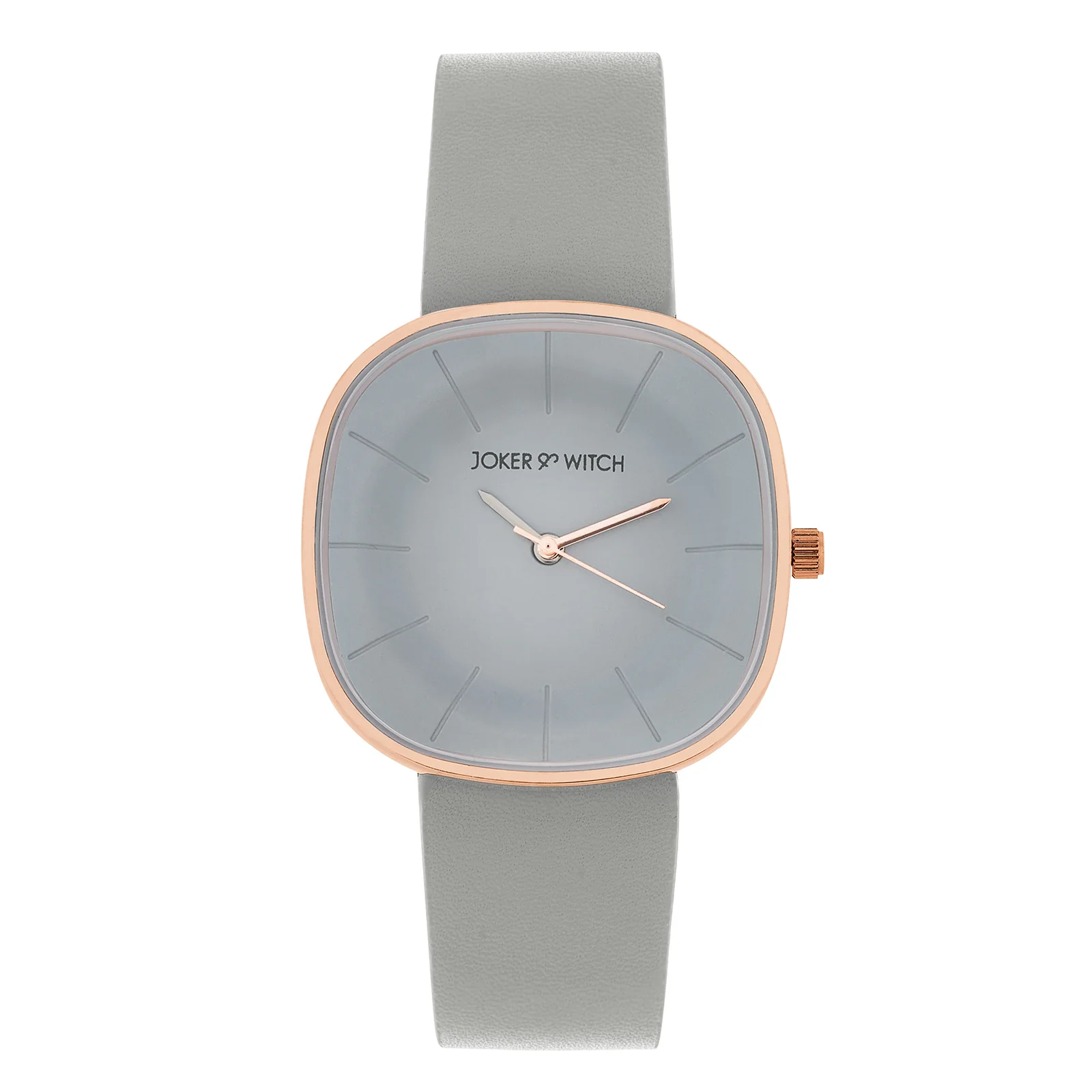 Albin Grey Large Square Dial PU Strap Women's Watch - Image 3