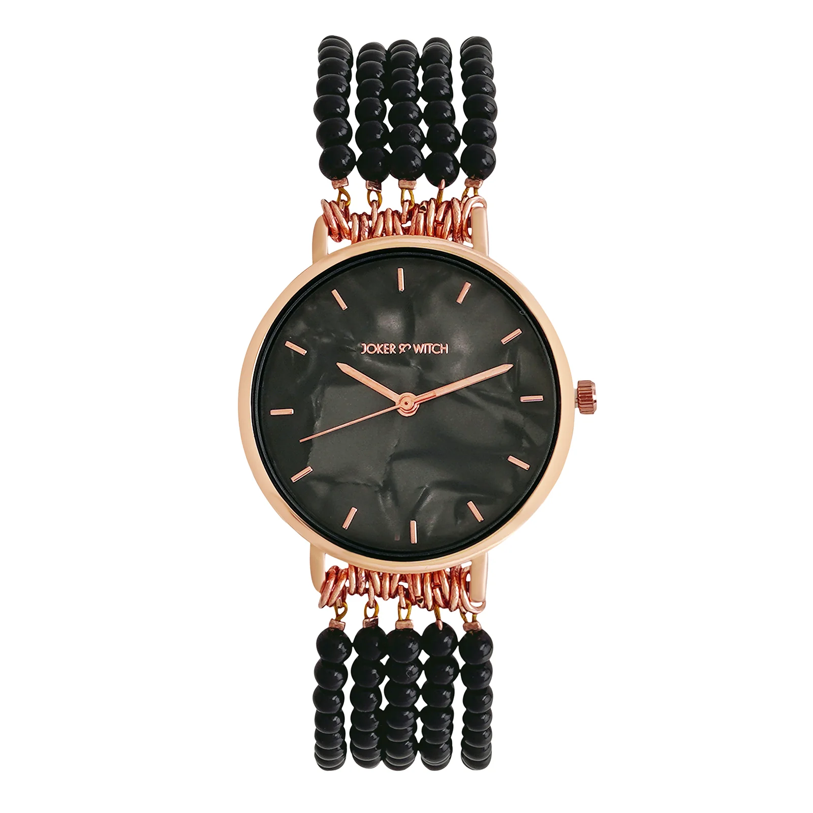 Alessandra Black MOP Medium Dial Pearl Strap Women's Watch - Image 4