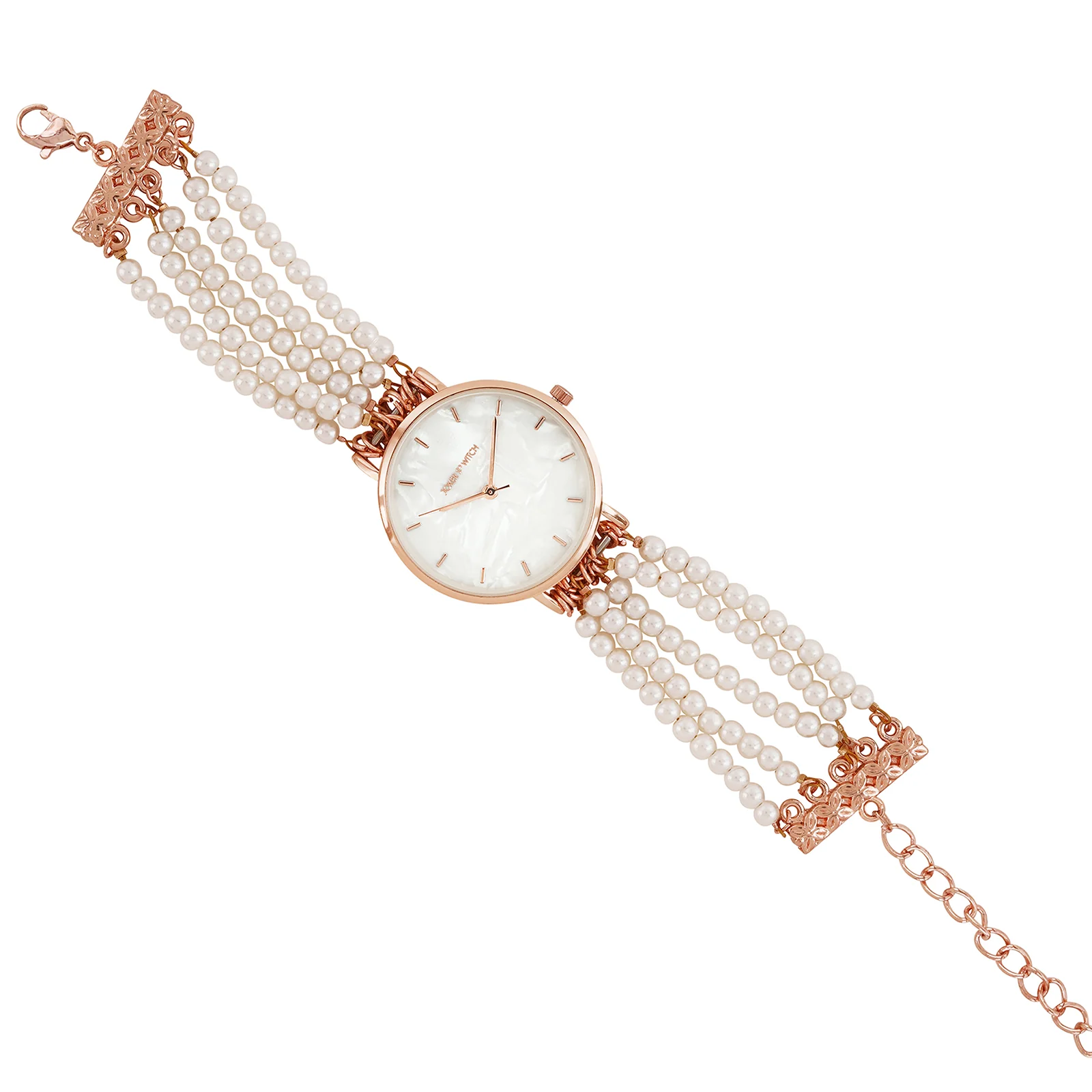 Alessandra White MOP Medium Dial Pearl Strap Women's Watch - Image 7