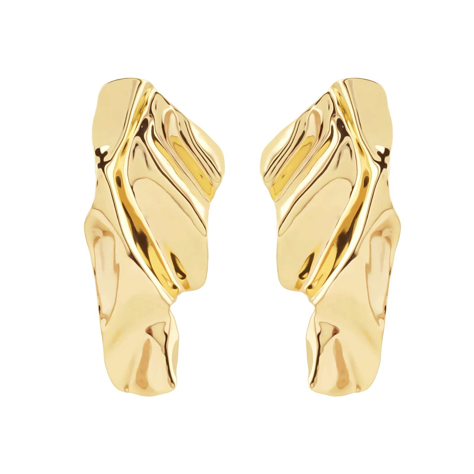 Alexandra Gold Earrings - Image 3