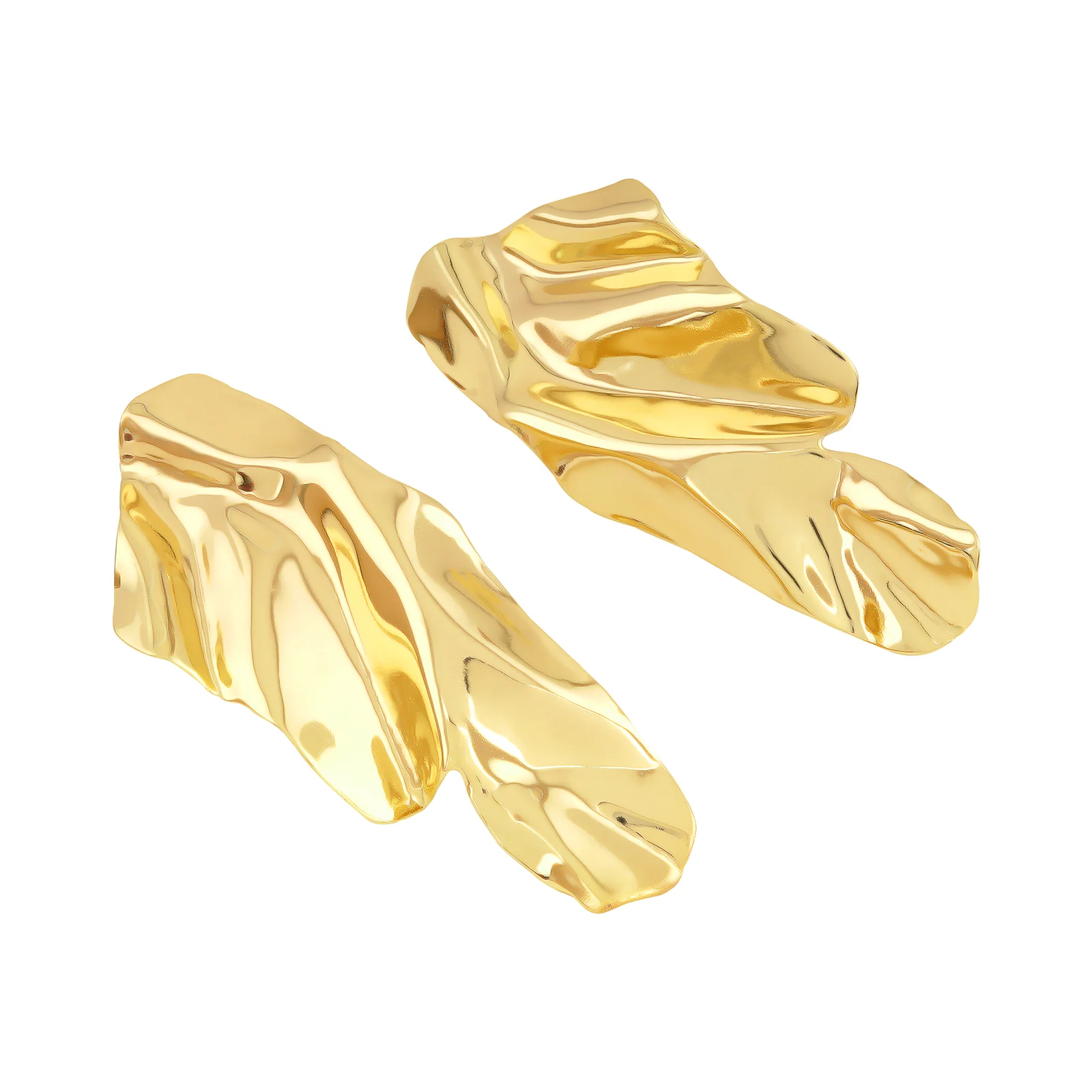 Alexandra Gold Earrings - Image 4