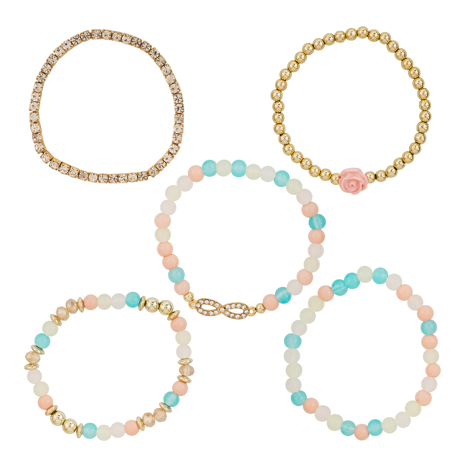 All Of The Girls You Loved Pastel Before Beaded Bracelet - Image 3