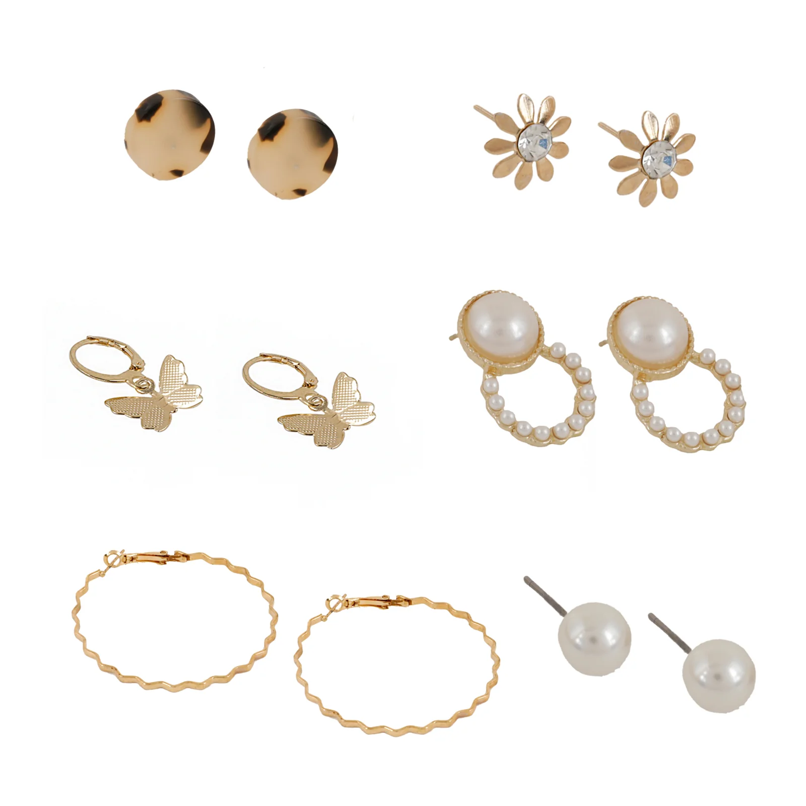 Bewitched Alluring Set of 6 Earrings - Image 4