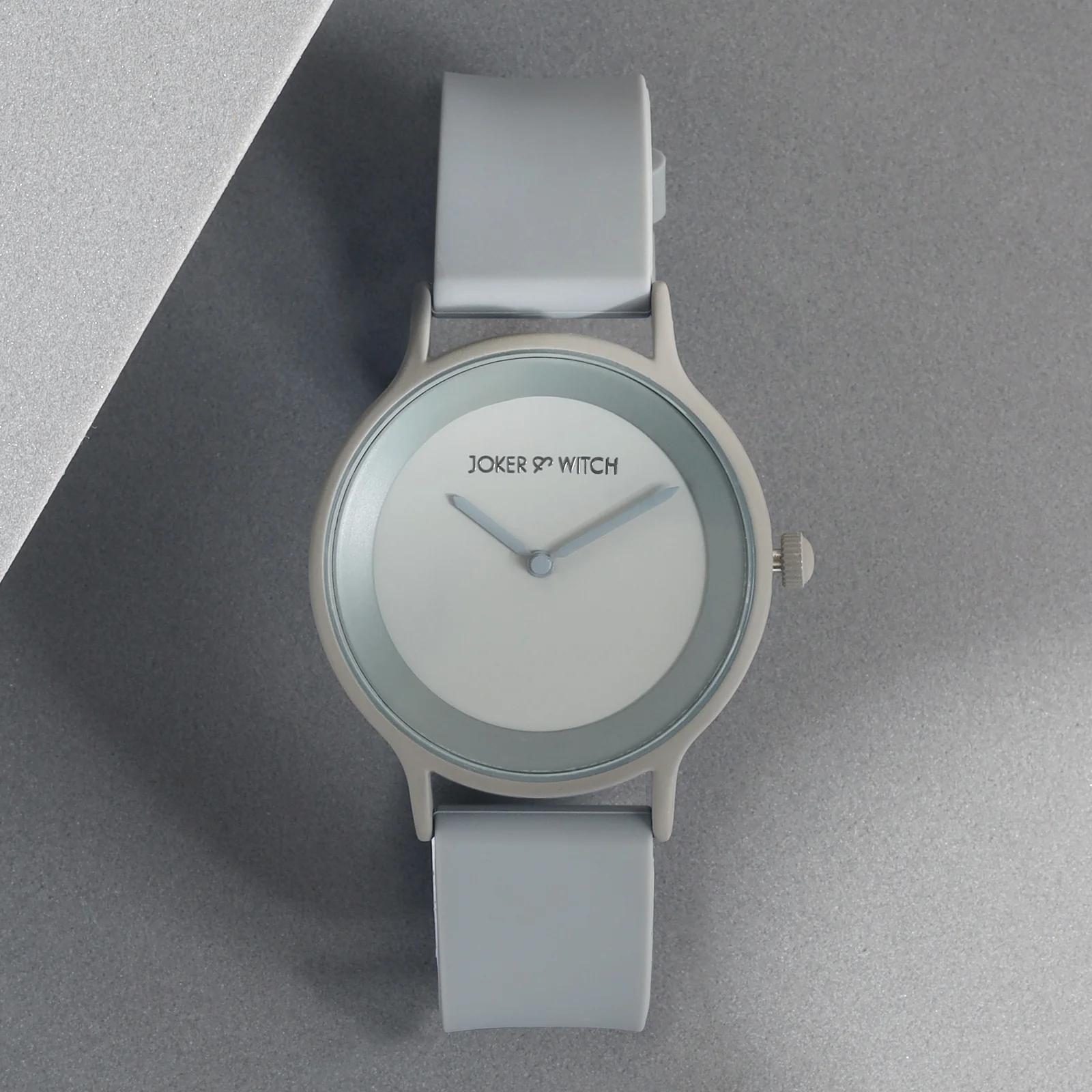 Alpine Grey Large Dial Silicone Strap Unisex Watch - Image 4