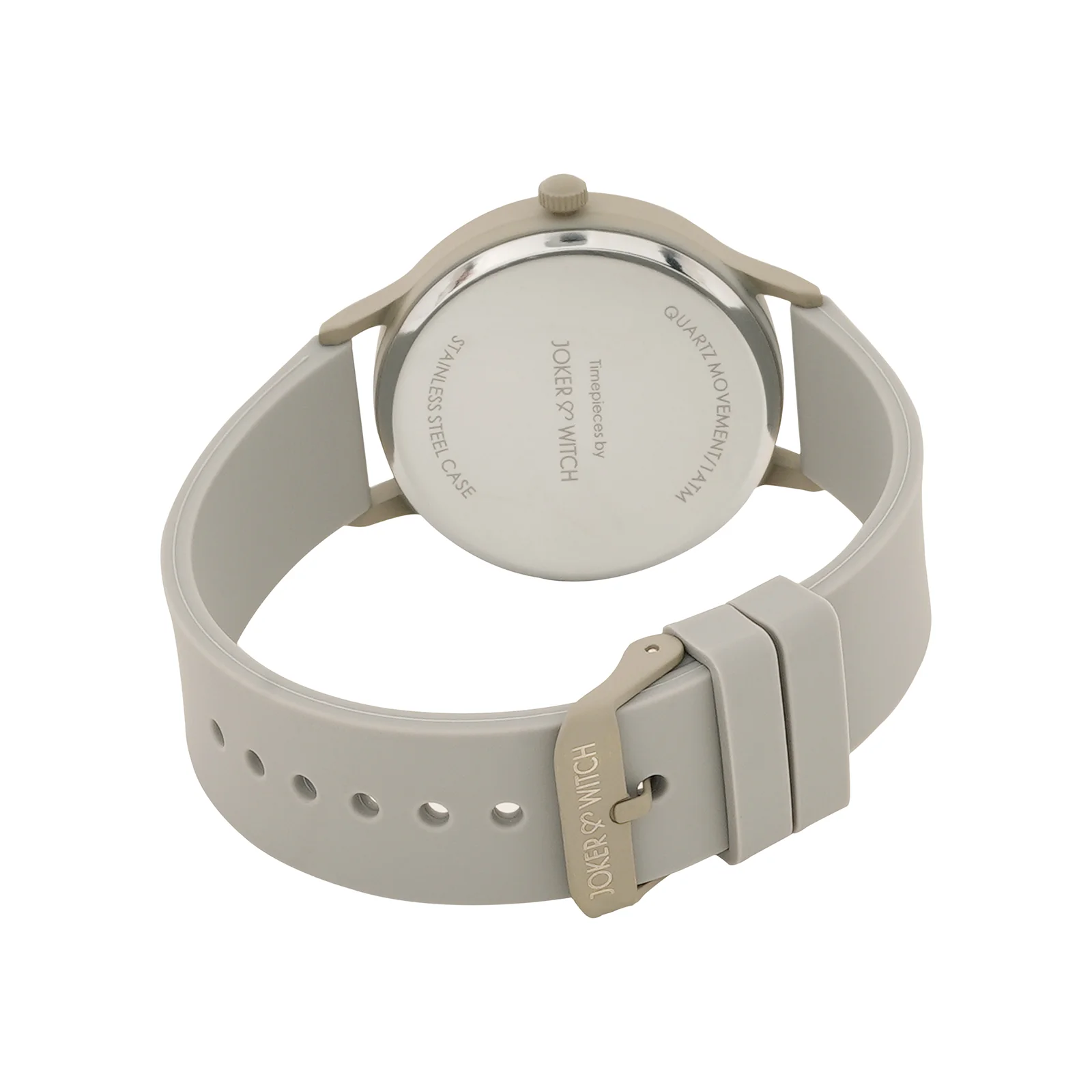 Alpine Grey Large Dial Silicone Strap Unisex Watch - Image 7