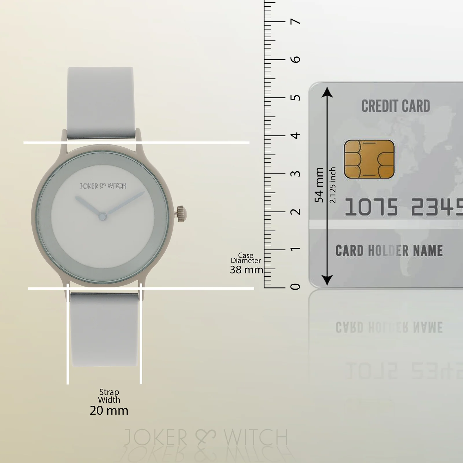 Alpine Grey Large Dial Silicone Strap Unisex Watch - Image 9