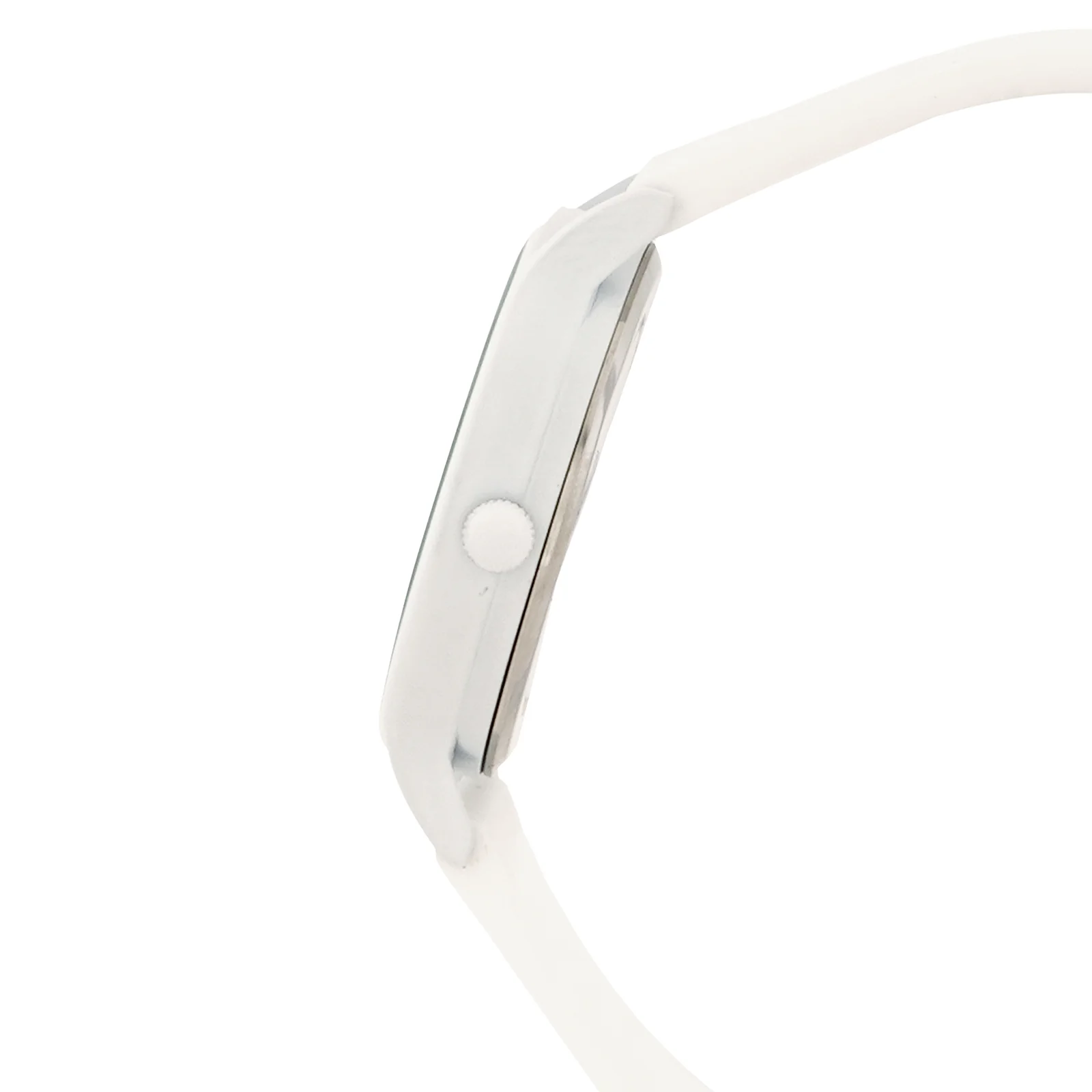 Alpine White Large Dial Silicone Strap Unisex Watch - Image 6