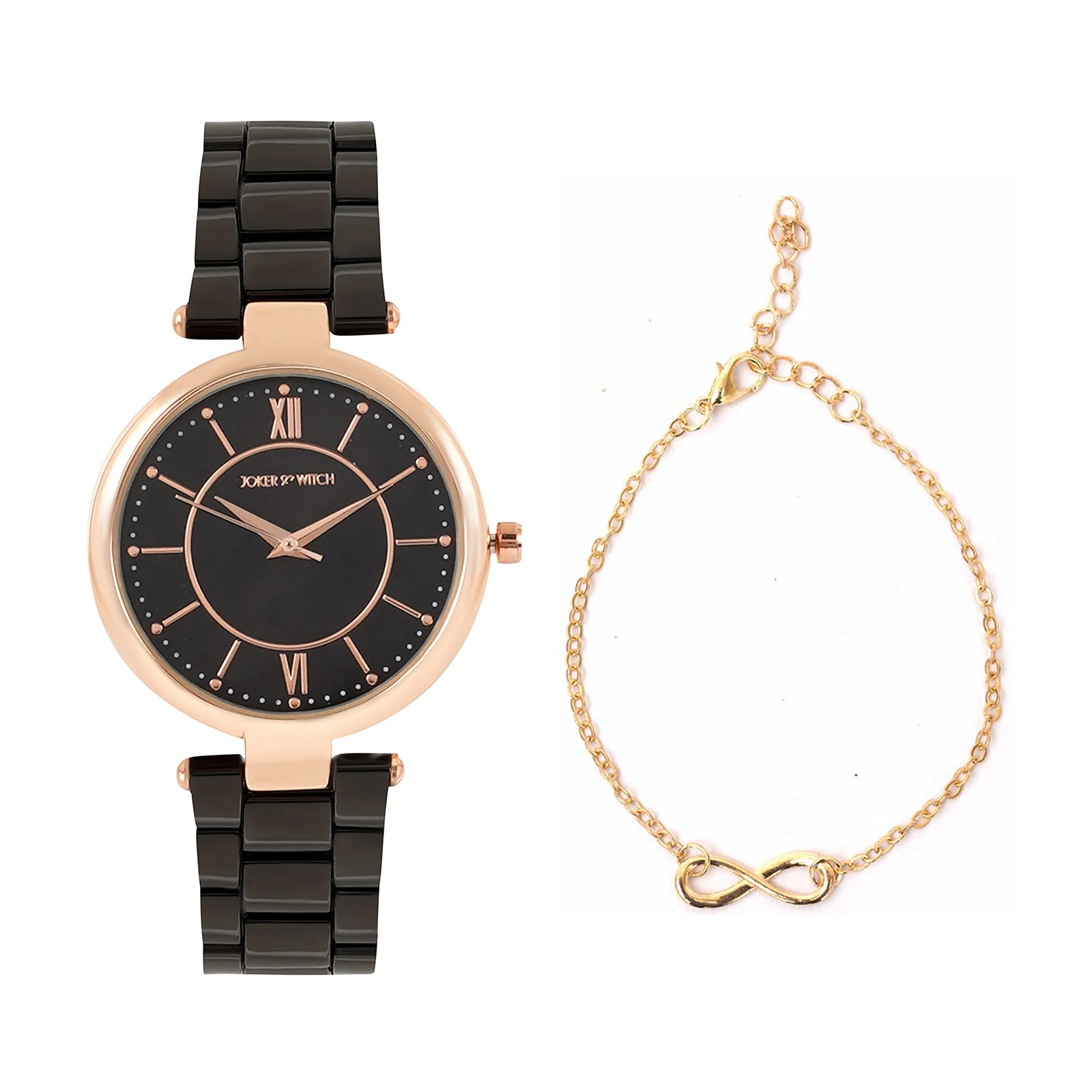 Amethyst Rosegold Watch Bracelet Stack - Image 5