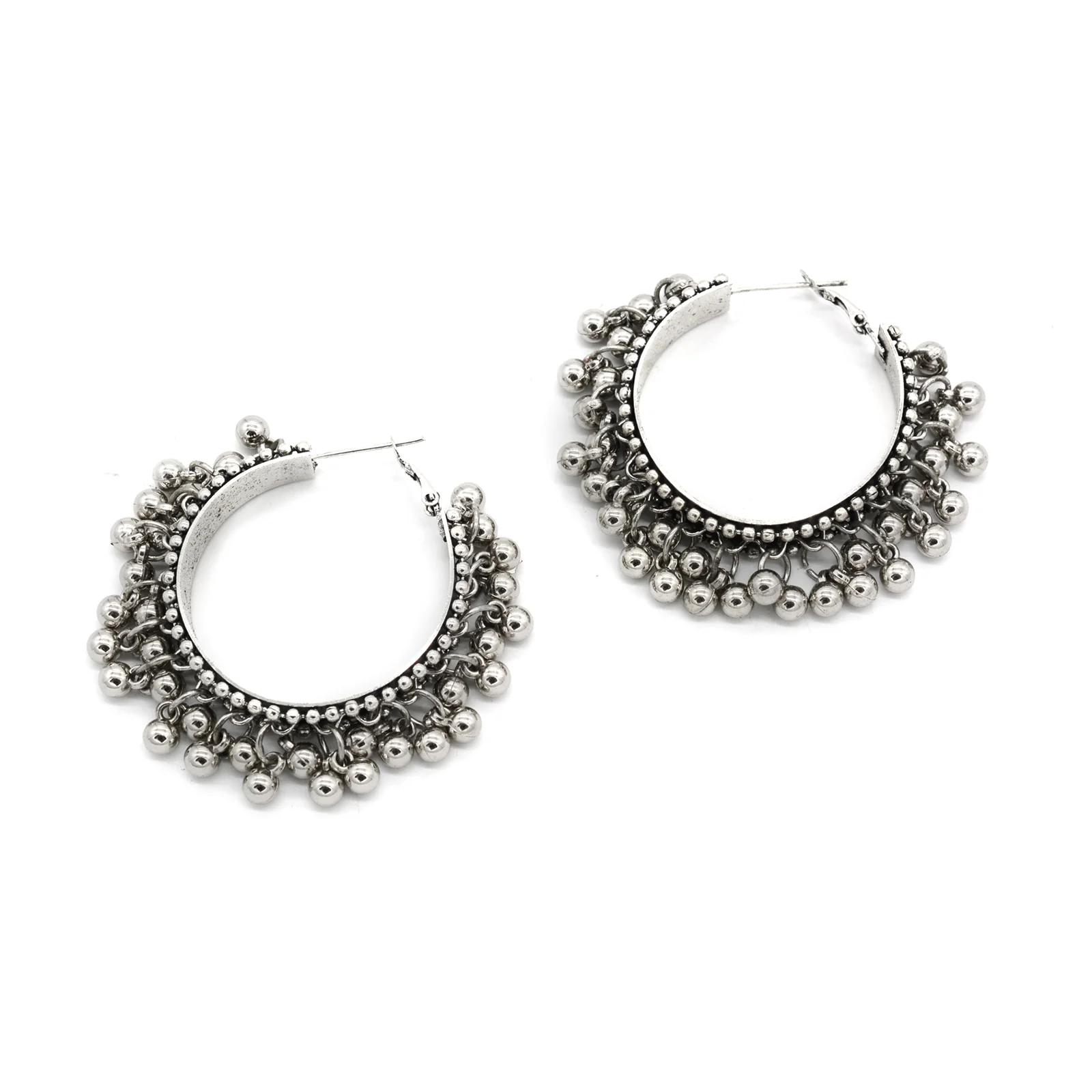 Amisha Silver Oxidized Ghungroo Jewelry Gift Set - Image 6