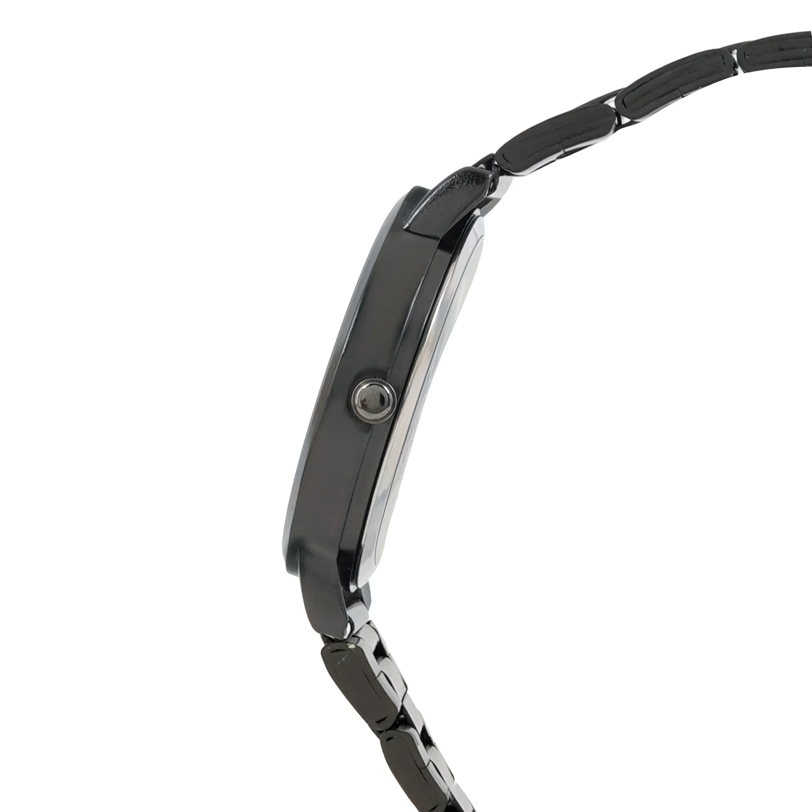 Amsterdam Taupe Medium Dial Gunmetal Linked Chain Strap Women's Watch - Image 5