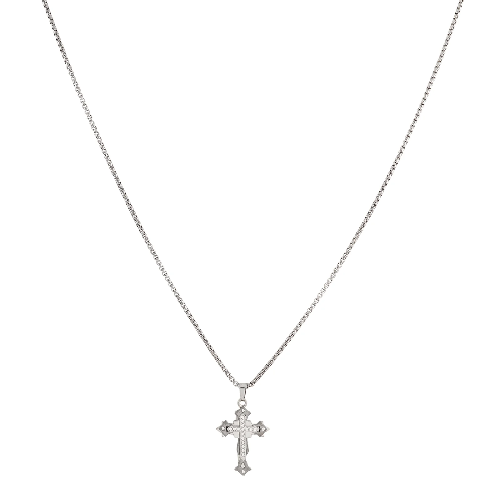 Anastasios Diamond Cross Necklace - Image 5