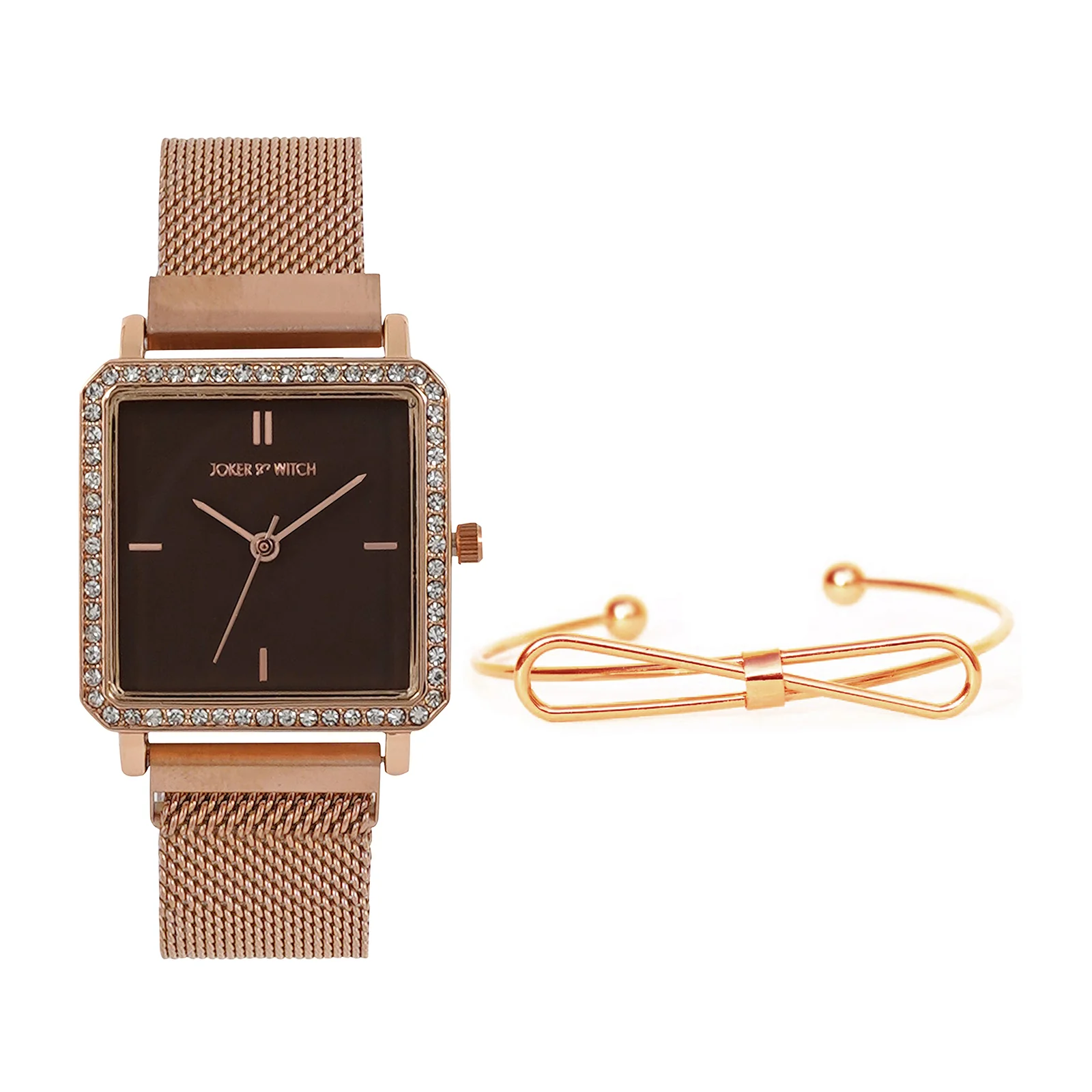 Angelique Rosegold Watch Bracelet Stack - Image 7