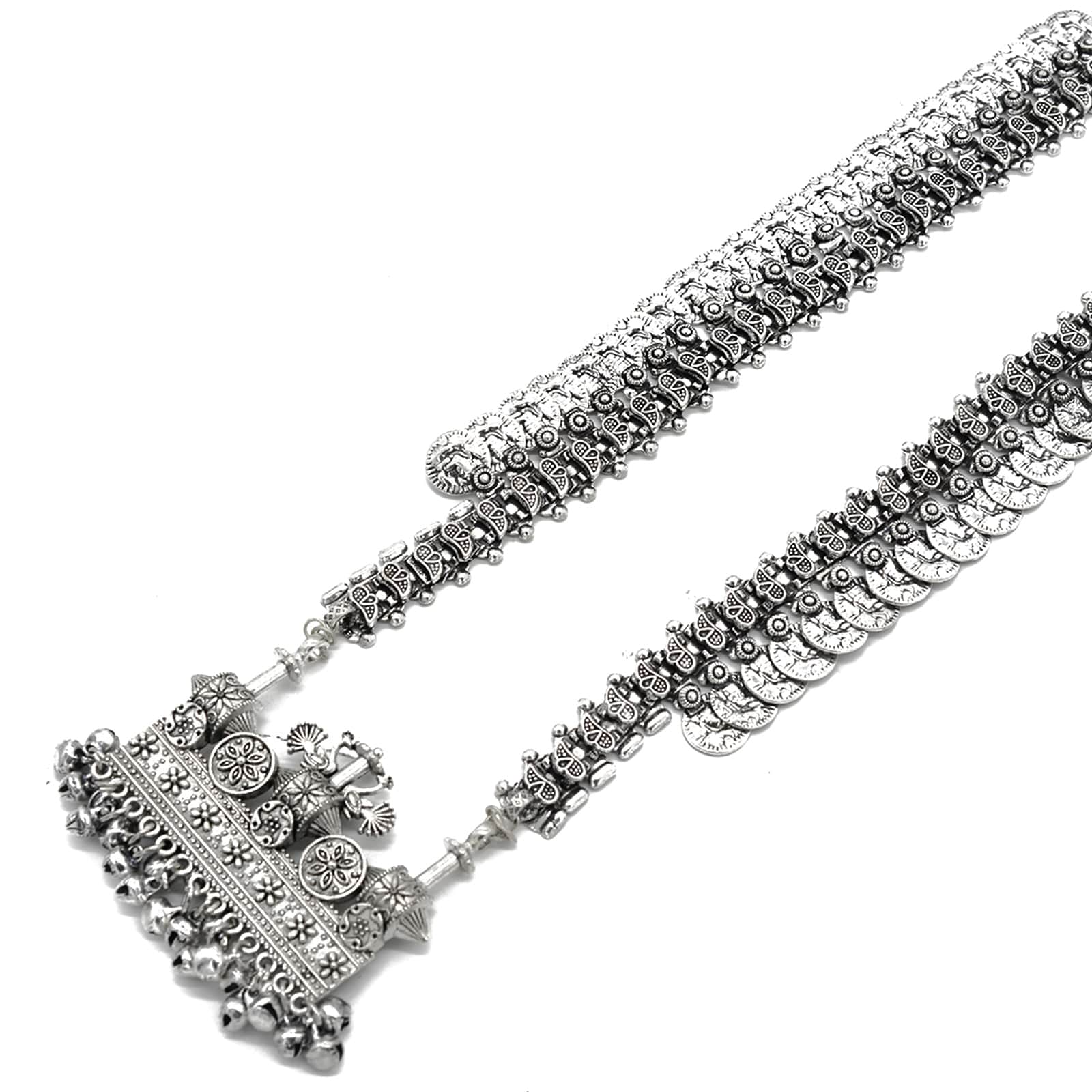Antique Coin Silver Necklace Set - Image 2
