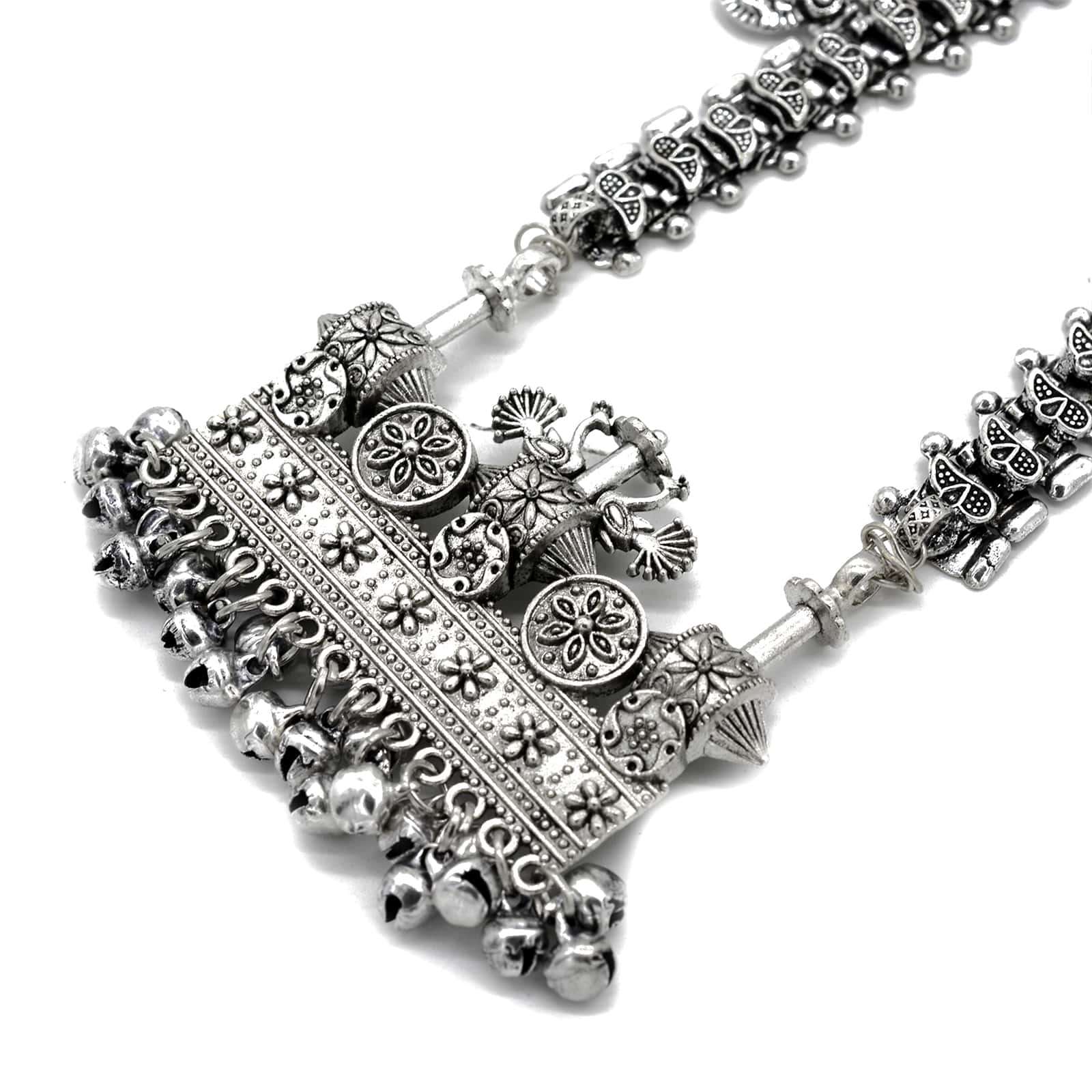 Antique Coin Silver Necklace Set - Image 3