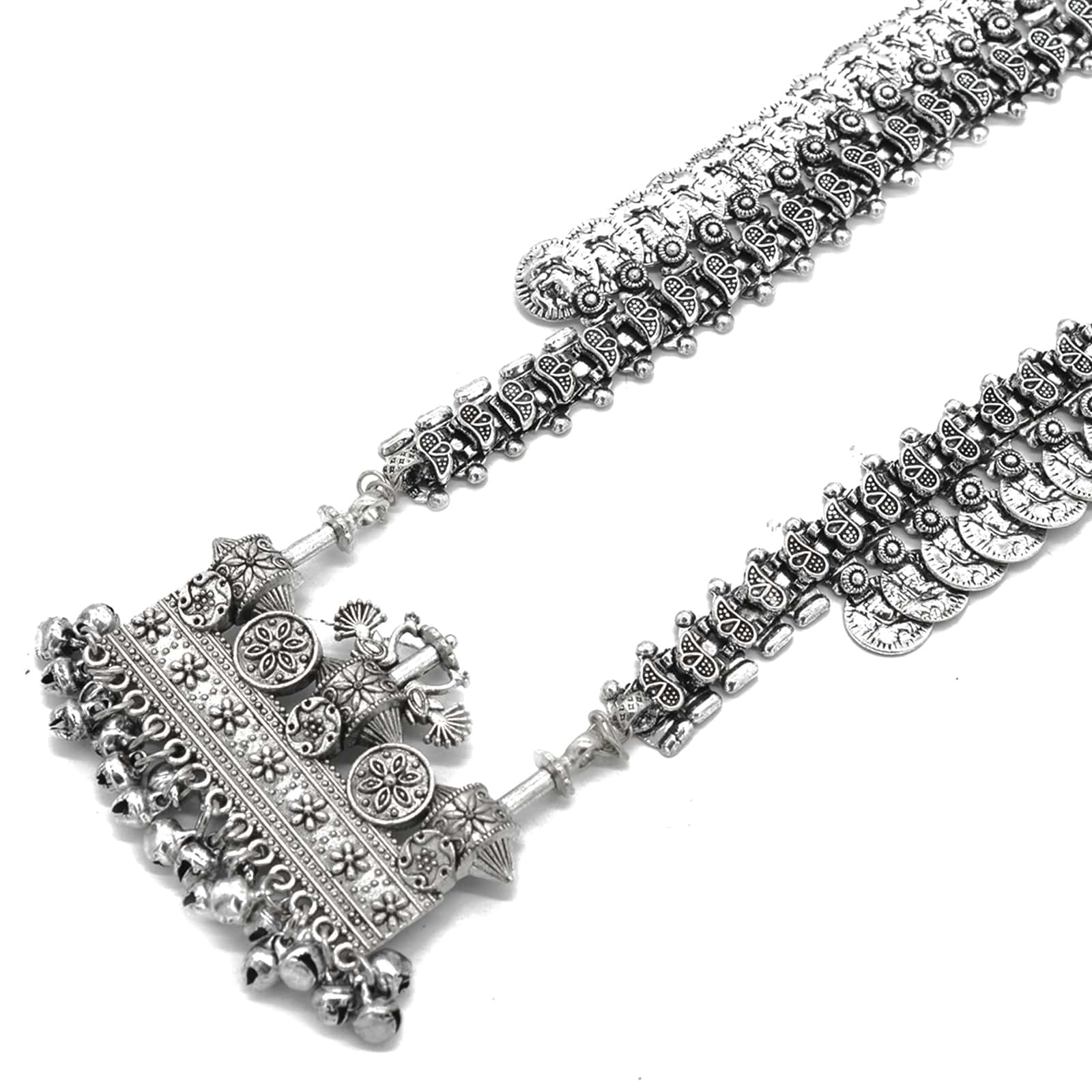 Antique Coin Silver Necklace Set - Image 4