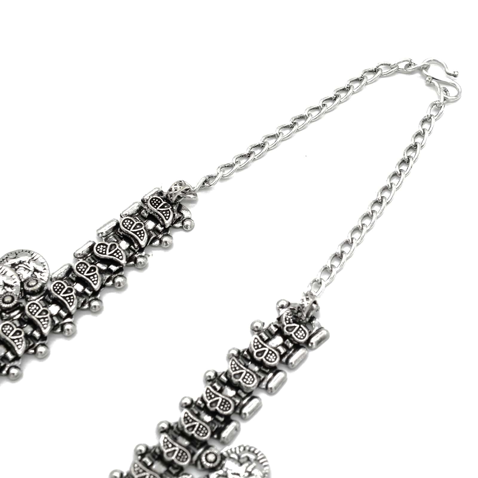Antique Coin Silver Necklace Set - Image 5