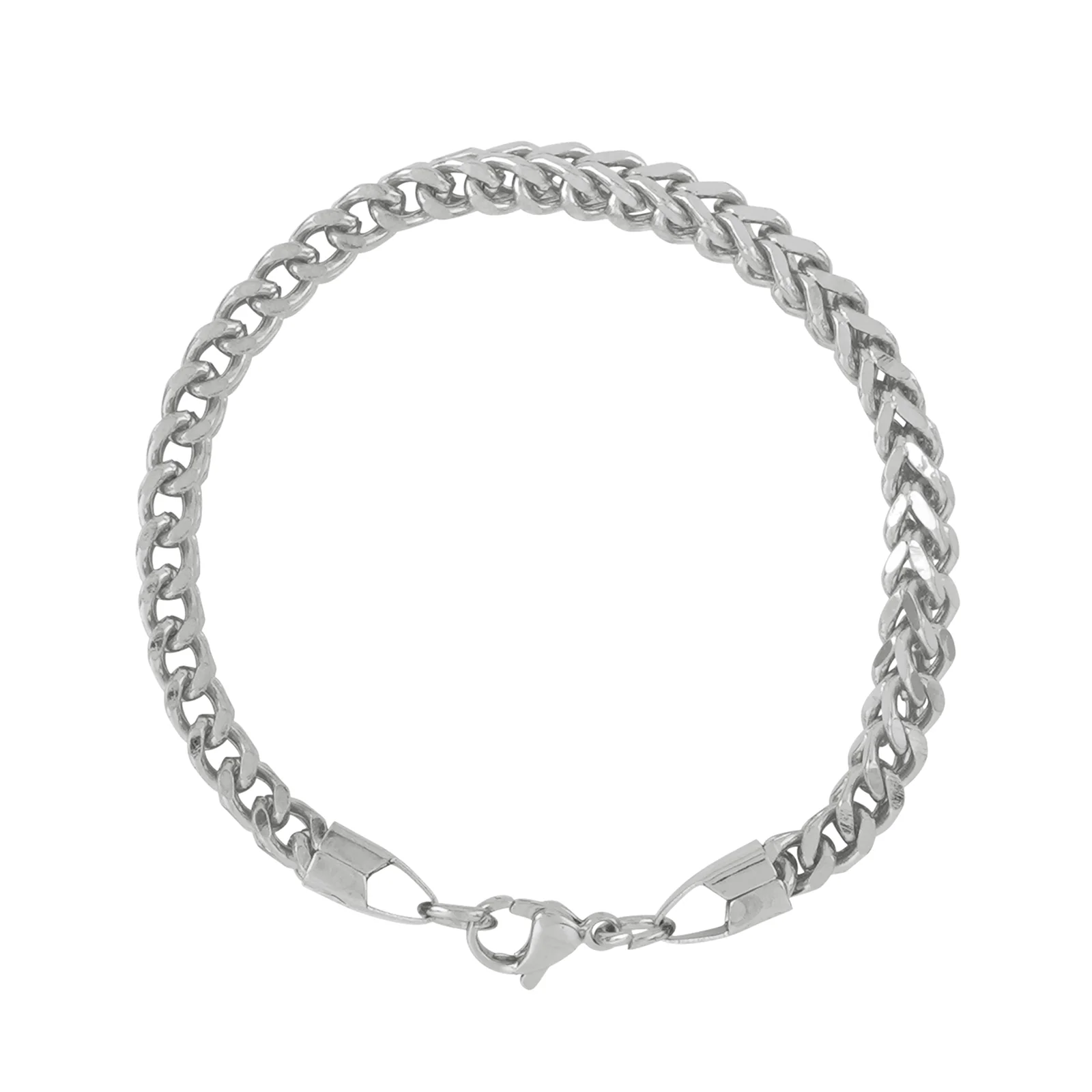 Antoni Silver Men's Watch Bracelet Stack - Image 4