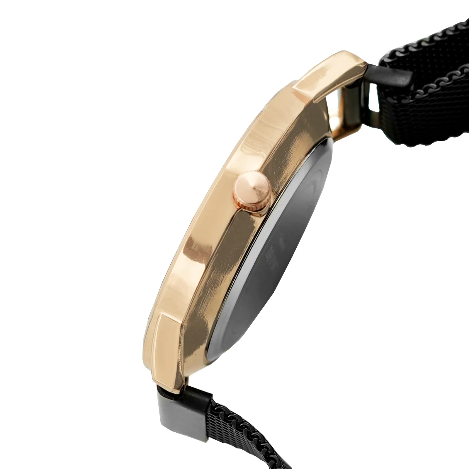 April Black Medium Dial Magnetic Strap Women's Watch - Image 3