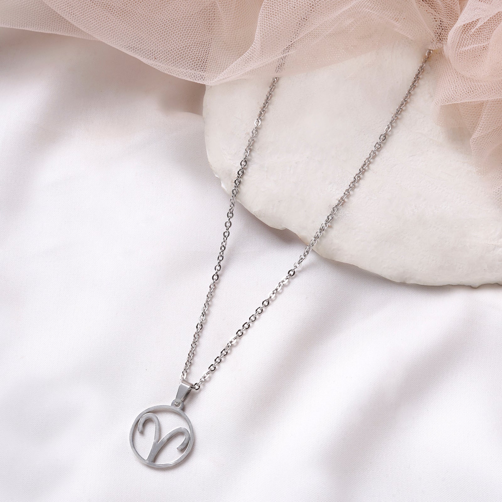 Bewitched Aries Zodiac Pendant Necklace - Image 2