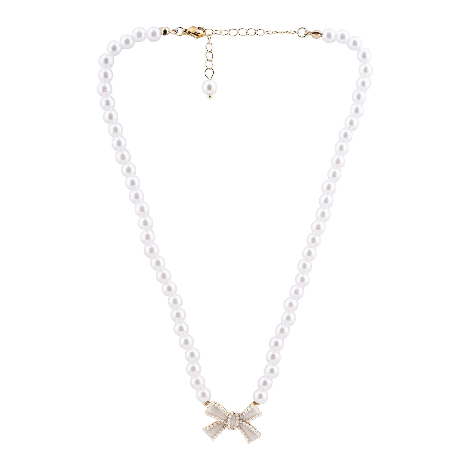 Arlette Bow Style Necklace - Image 3