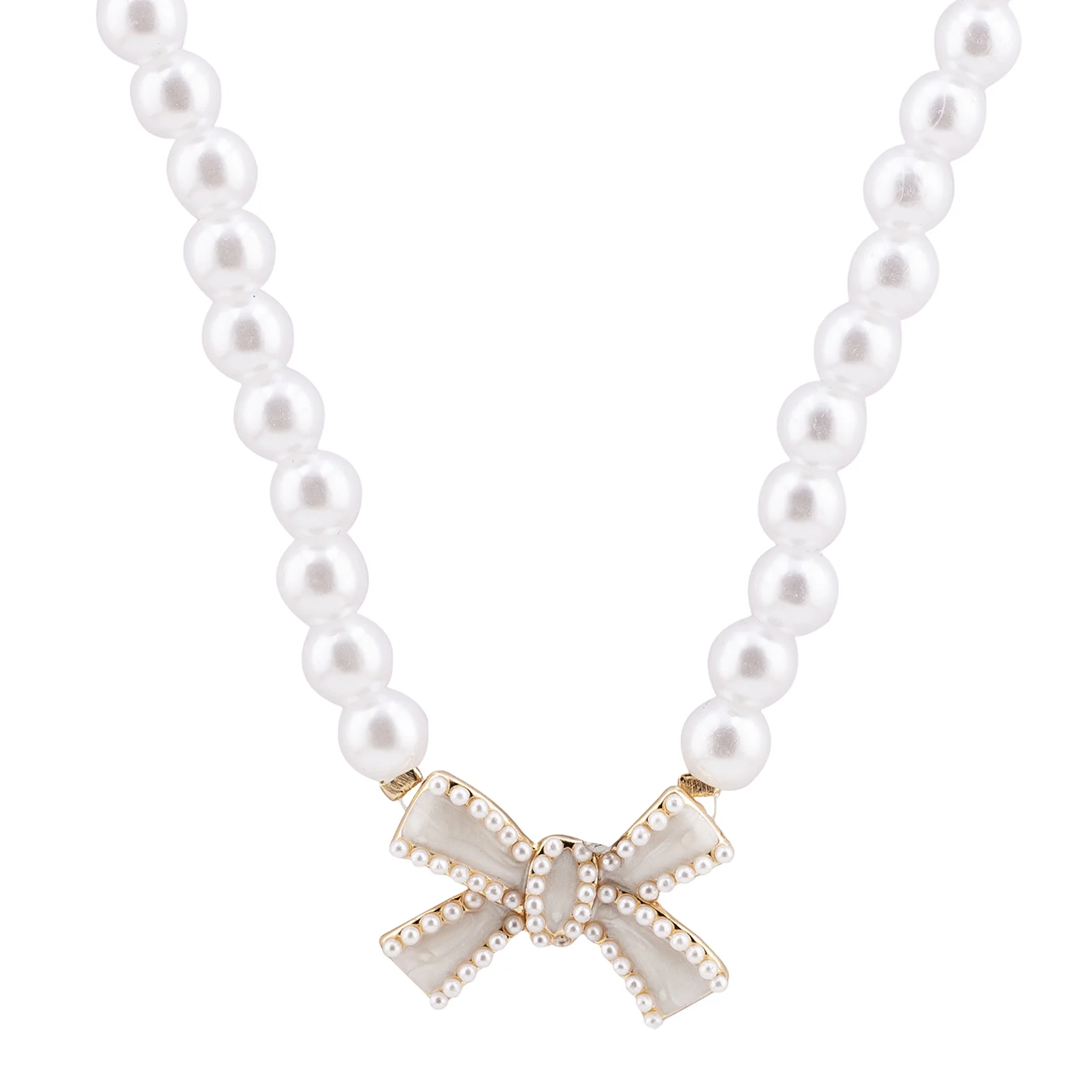 Arlette Bow Style Necklace - Image 4