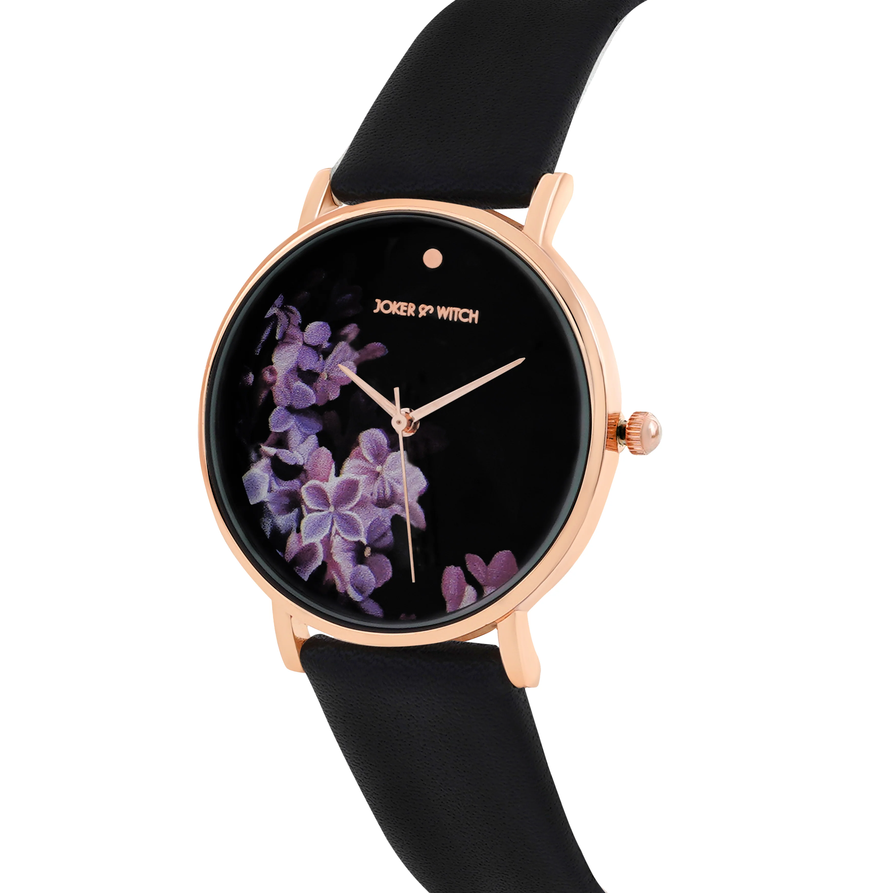 Printed Aster Black Medium Dial PU Strap Women's Watch - Image 4