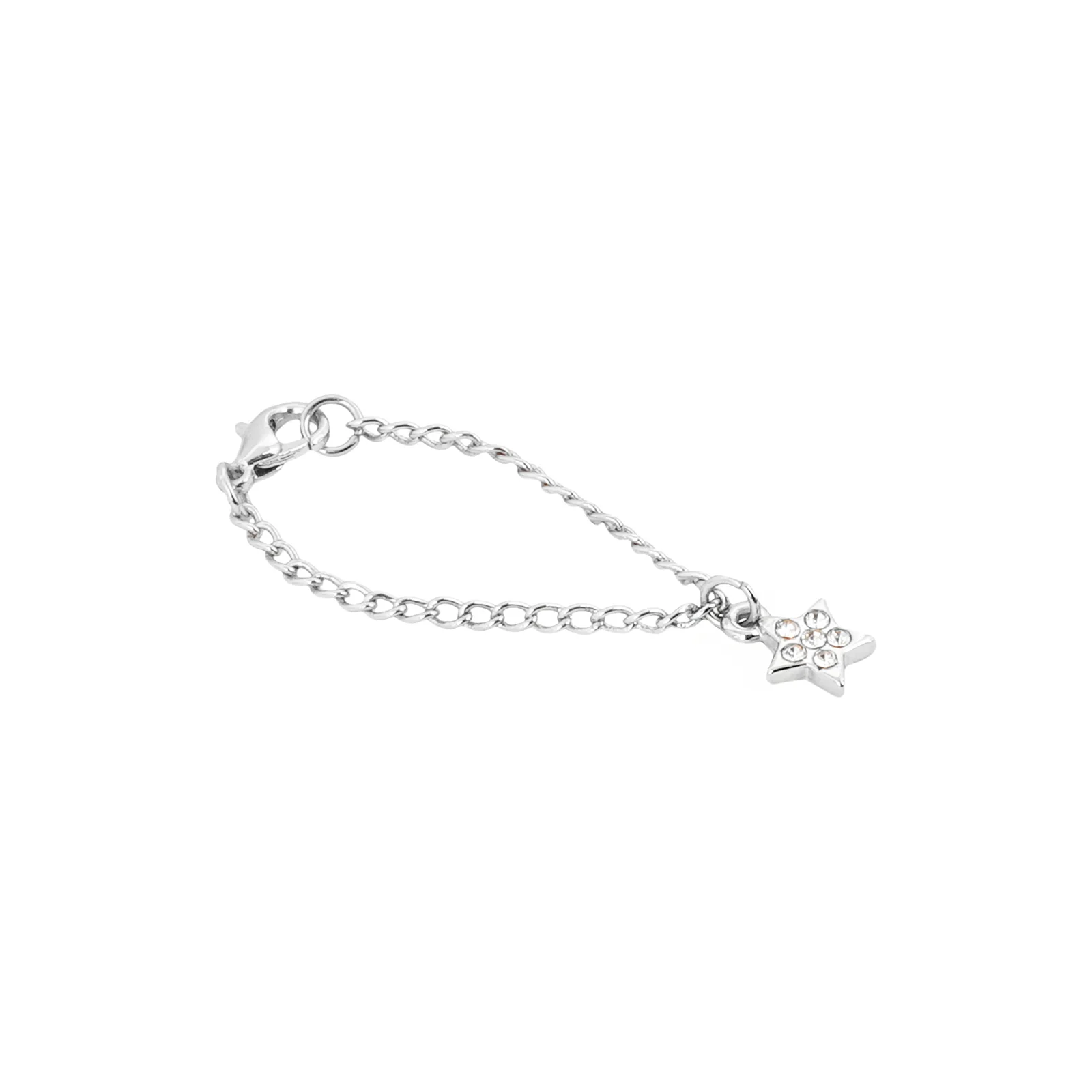 Astral Rhinestone Silver Watch Charm - Image 4