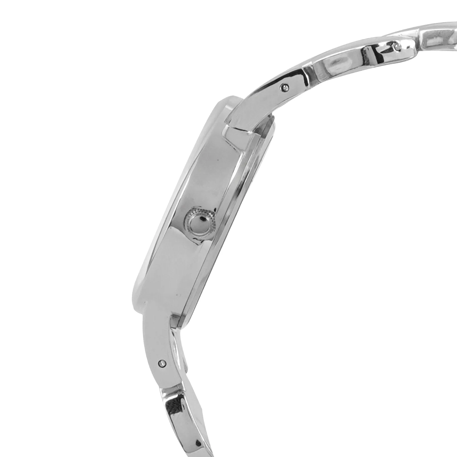 Athens Black Medium Dial Silver Bracelet Strap Women's Watch - Image 5