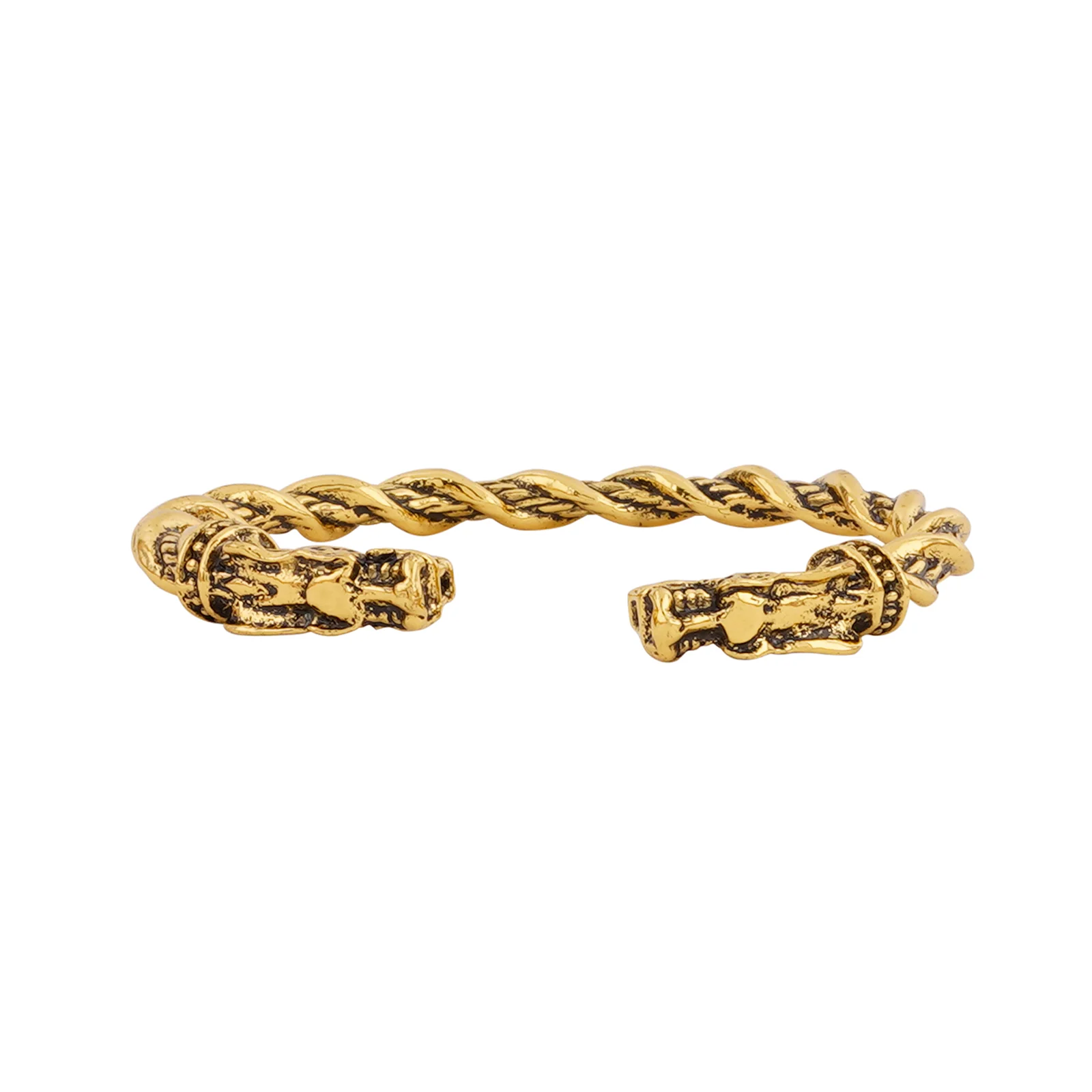 Atlas Gold Dragon Head Bracelet - Image 4