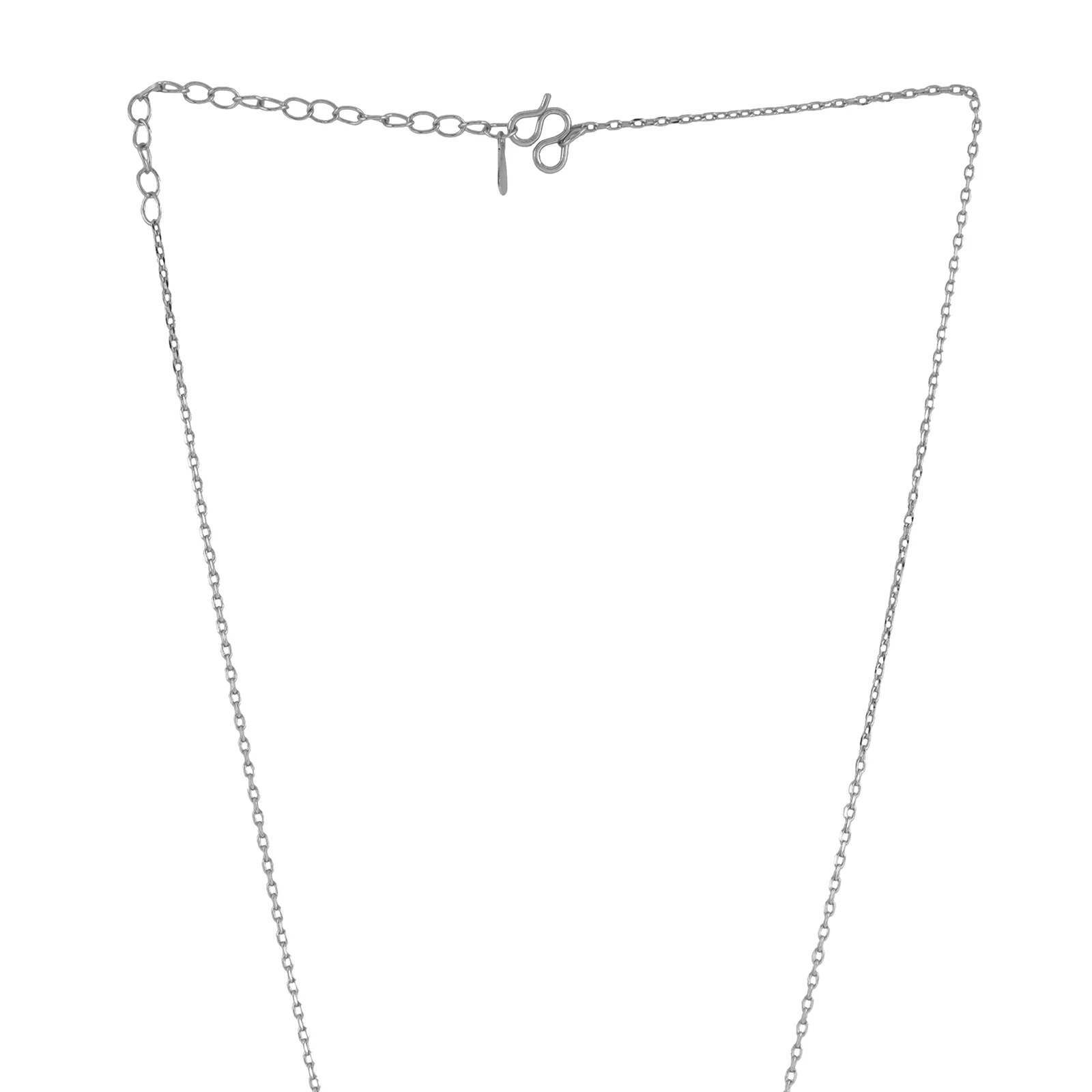 Auburn Barrel Silver Necklace - Image 5