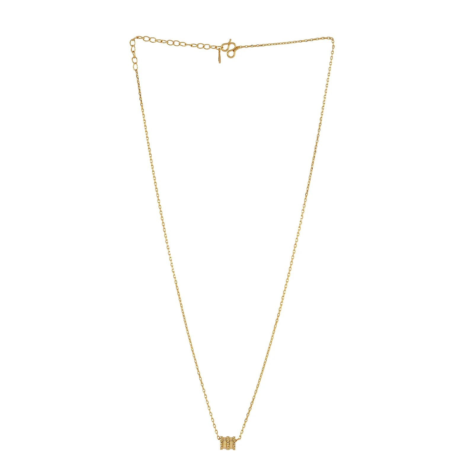 Auburn Barrel Gold Necklace - Image 3