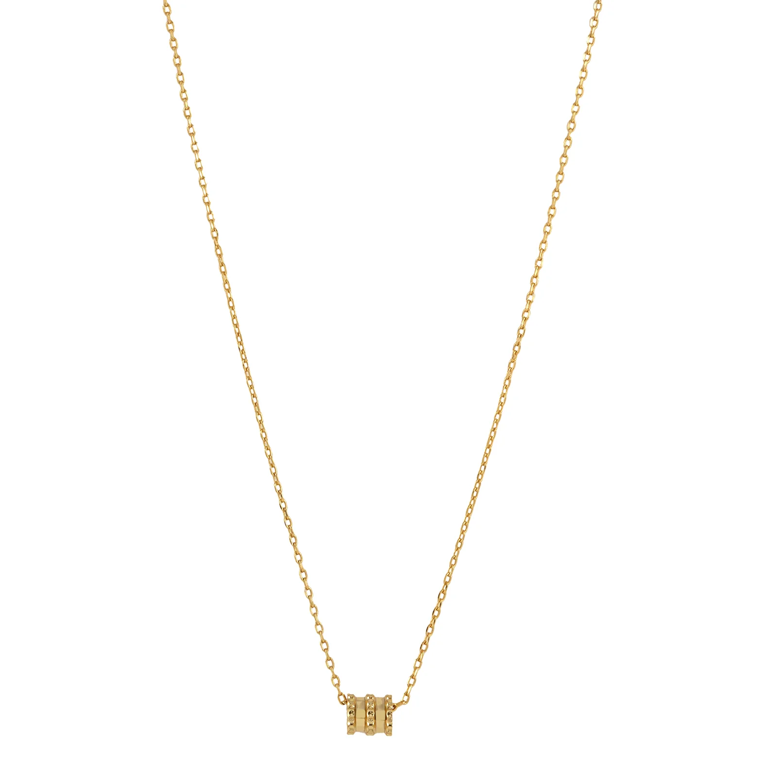 Auburn Barrel Gold Necklace - Image 4