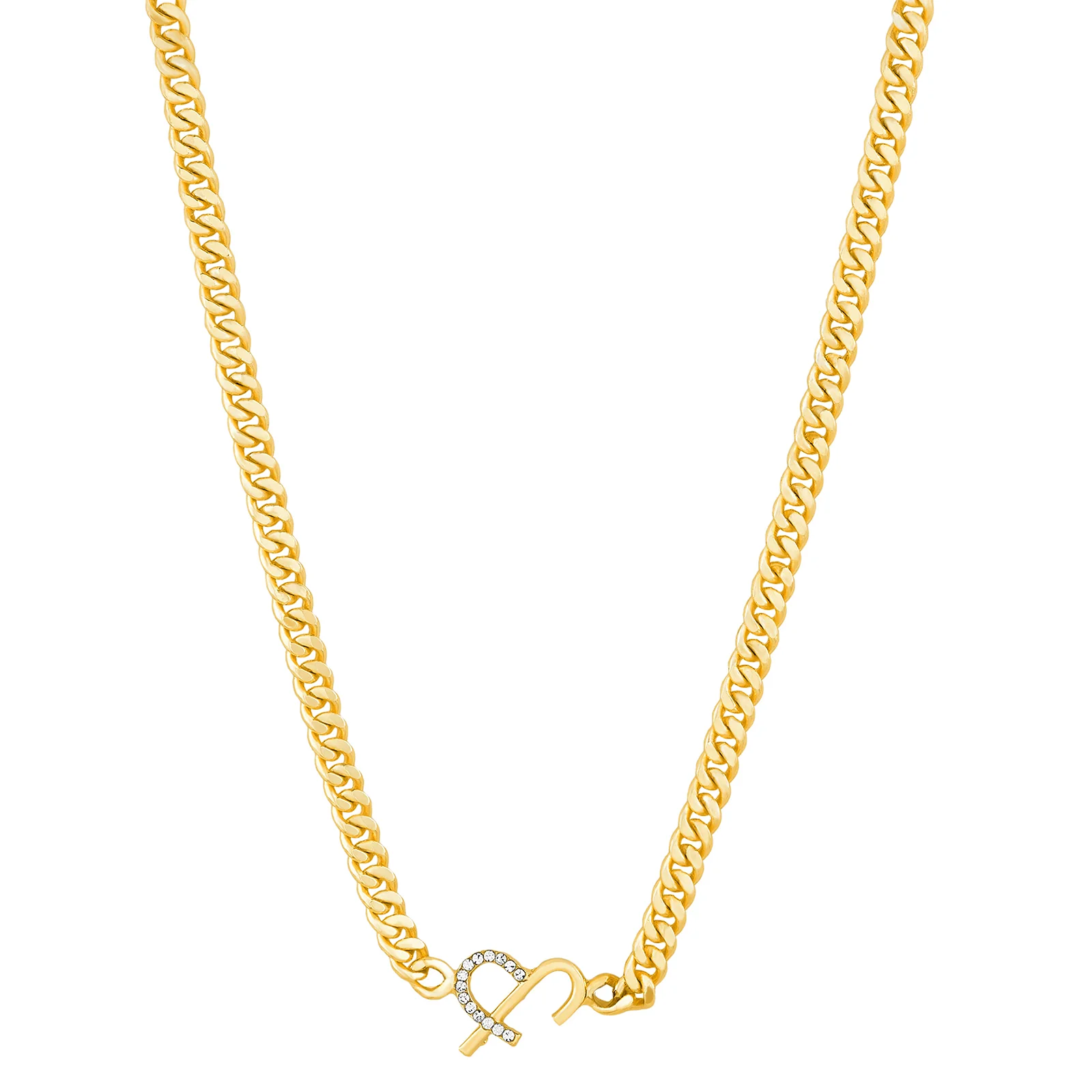 Aureia Monogram Gold Necklace - Image 3