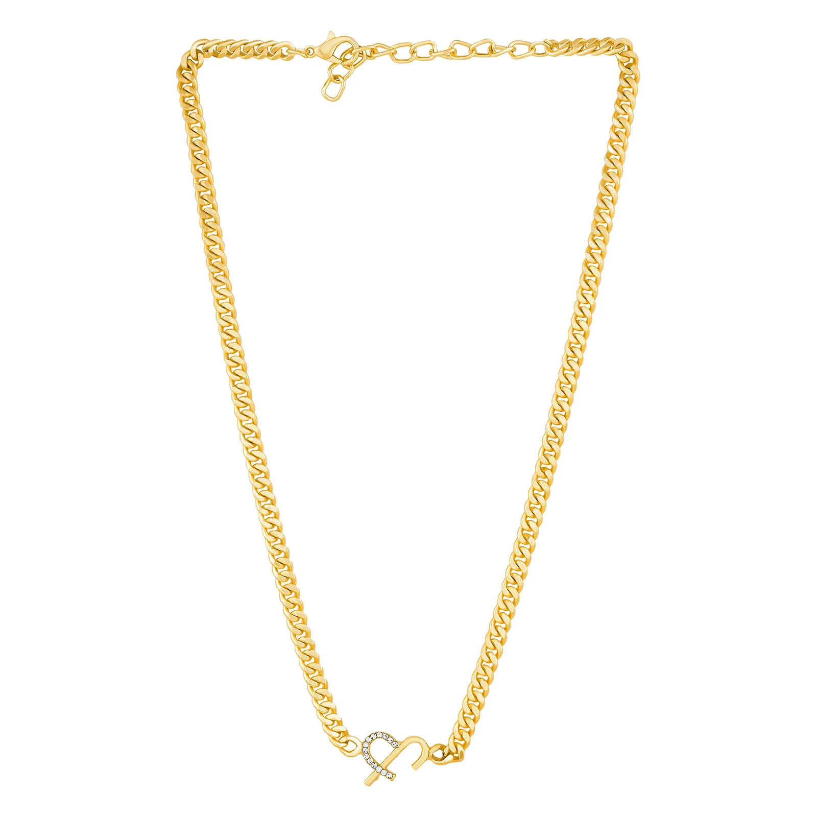 Aureia Monogram Gold Necklace - Image 5