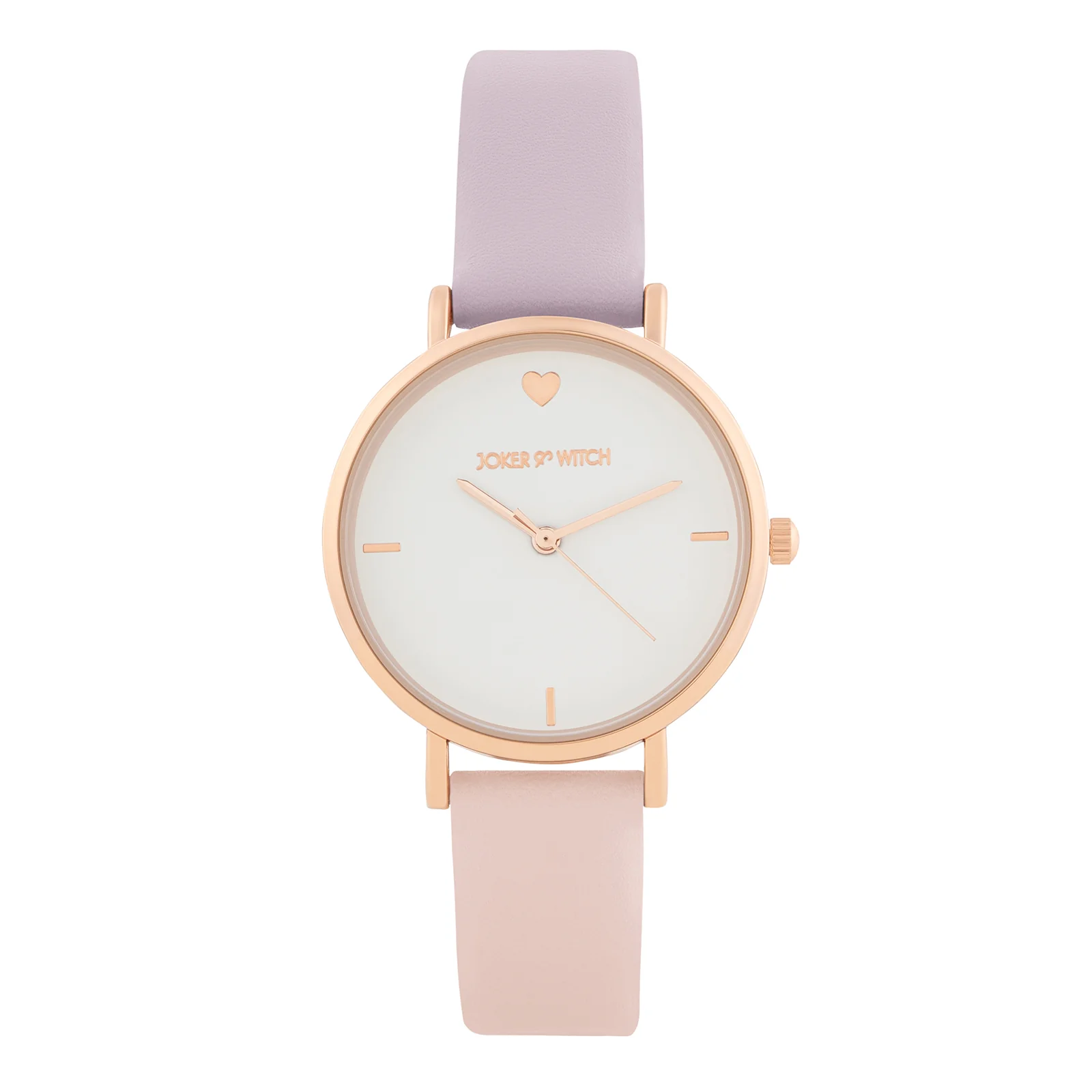 Aurora White Medium Dial Lavender PU Strap Women's Watch - Image 3